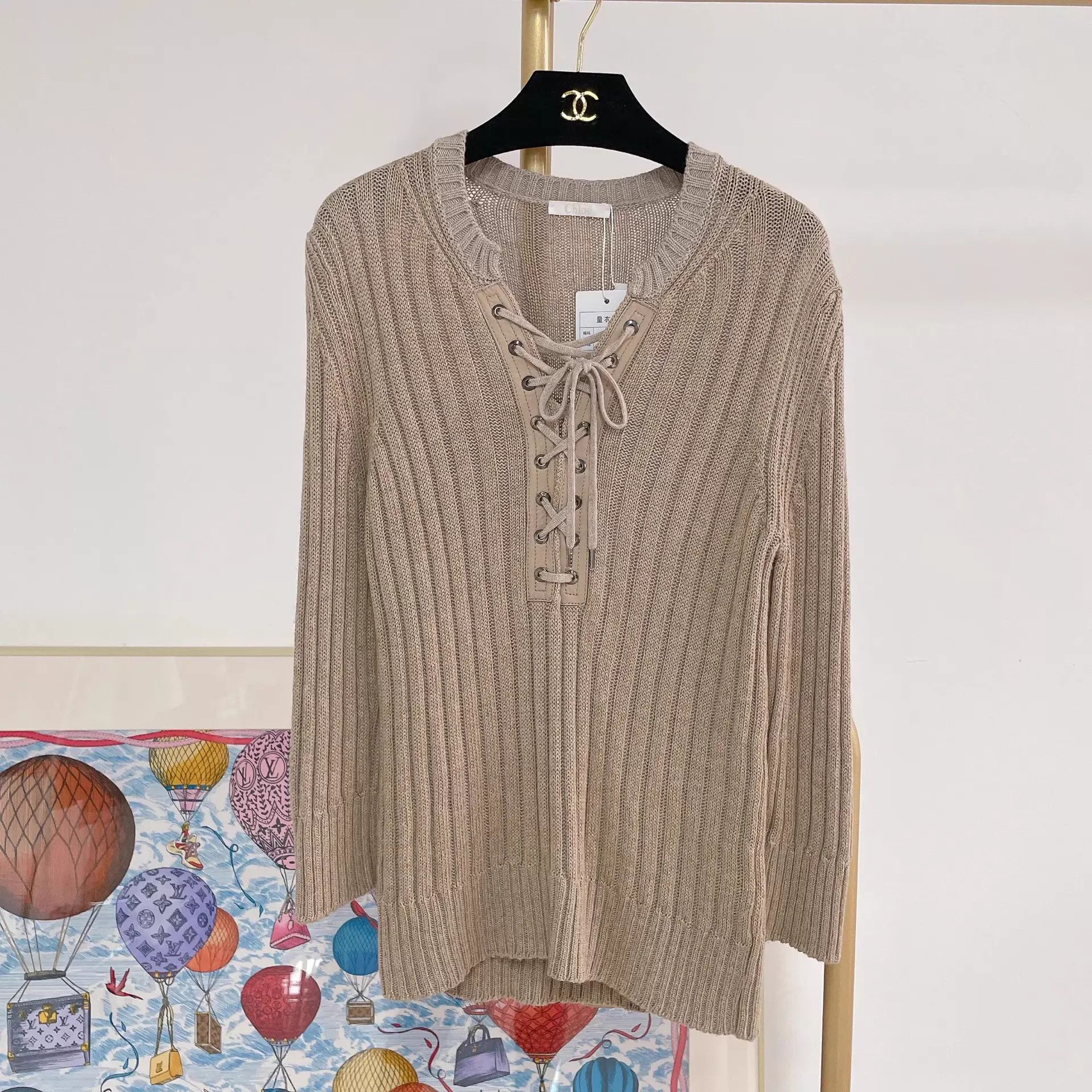 Chloe Chloe knit V-neck top M Size M / US 6-8 / IT 42-44 - 1 Thumbnail