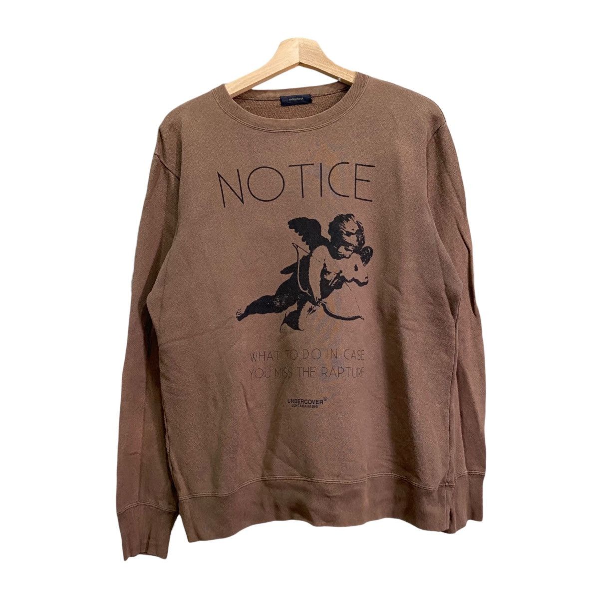 Undercover Undercover AW17 "Notice" Rapture Angel Crewneck Sweatshirt Size US S / EU 44-46 / 1 - 1 Thumbnail