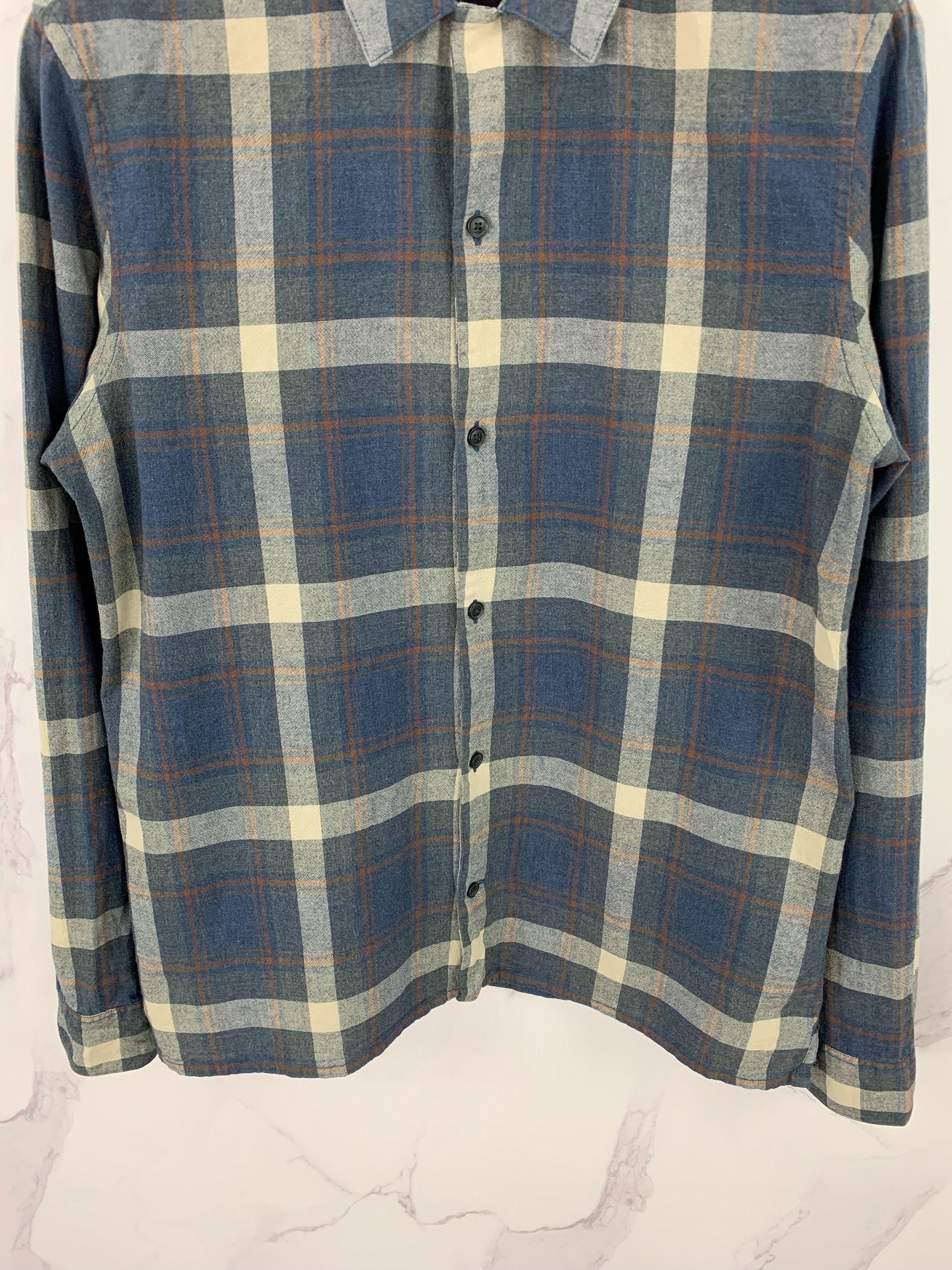 Allsaints AllSaints Shirt Lauderhill Long Sleeve Check Pattern Shirt L Size US L / EU 52-54 / 3 - 3 Thumbnail