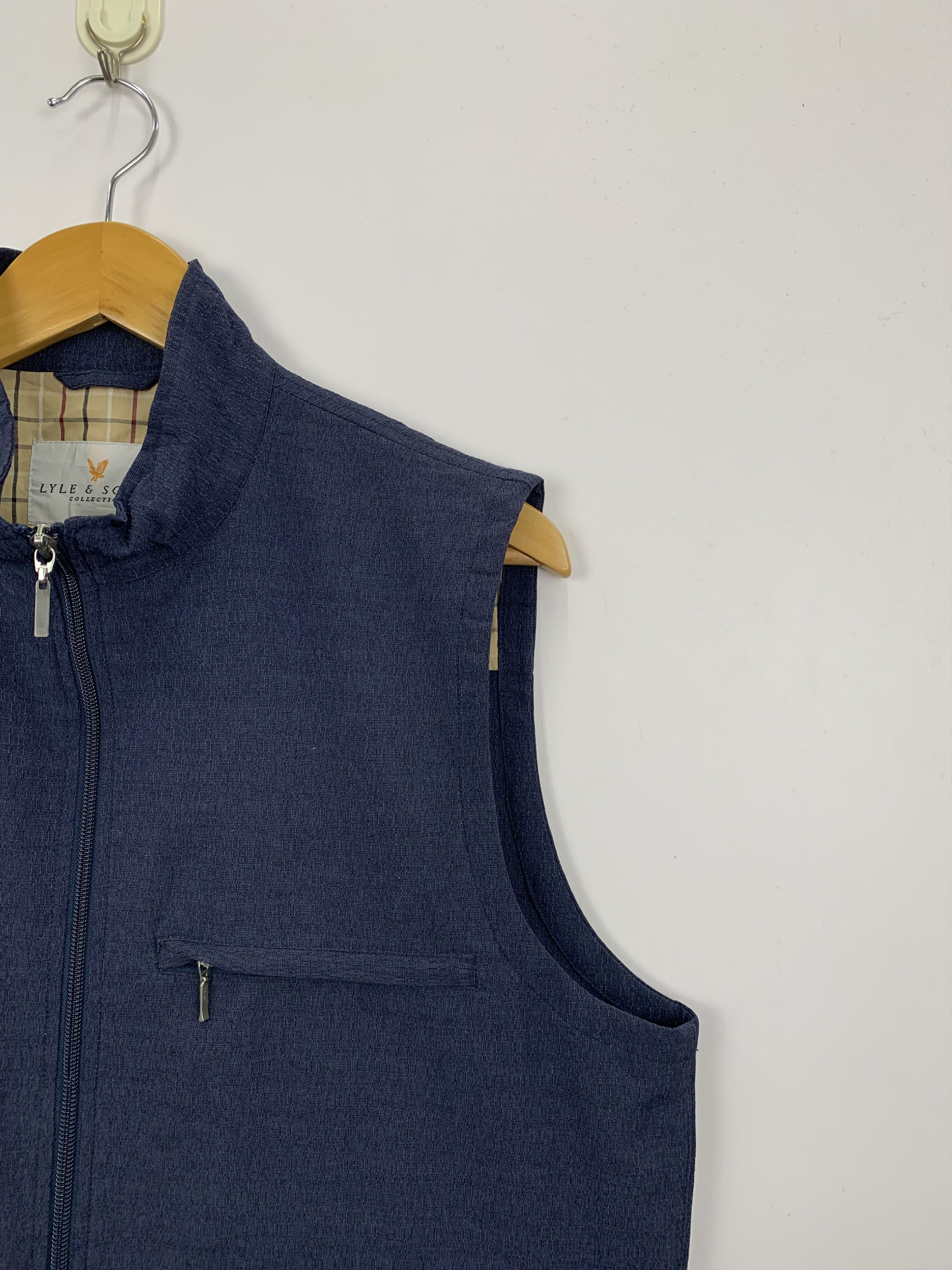 Lyle & Scott Vintage Lyle & Scott Tactical Vest J0894 Size 38L - 6 Thumbnail