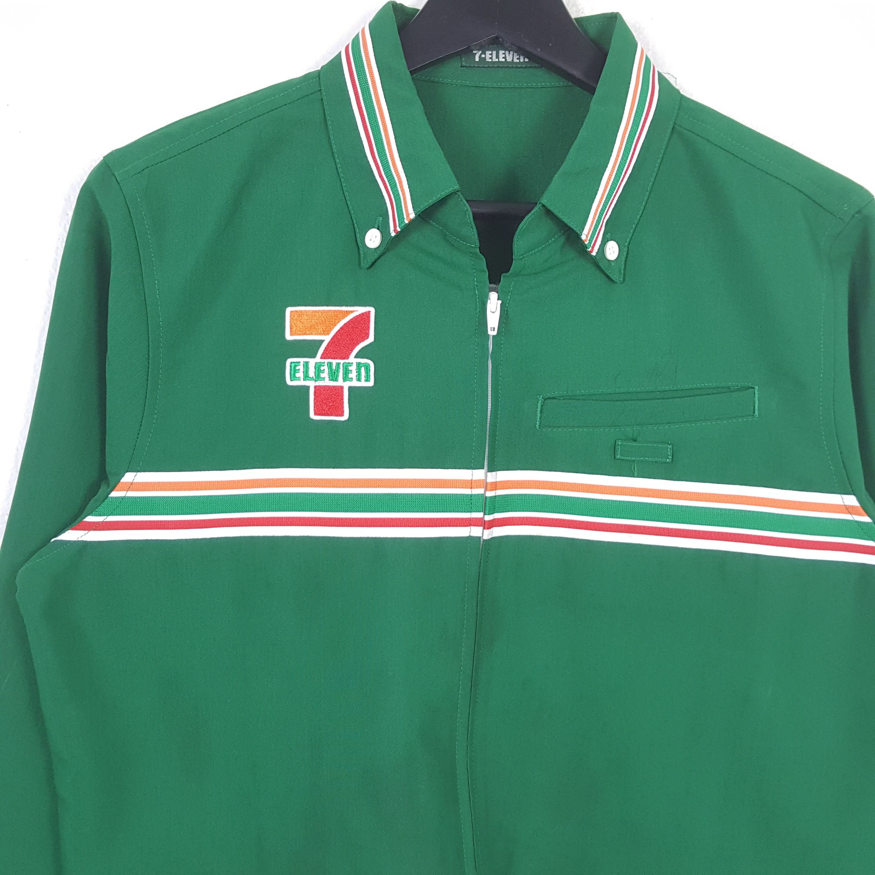 Japanese Brand × Vintage 7-ELEVEN Japanese Workwear Uniform Jacket C276N73 Size US S / EU 44-46 / 1 - 2 Thumbnail