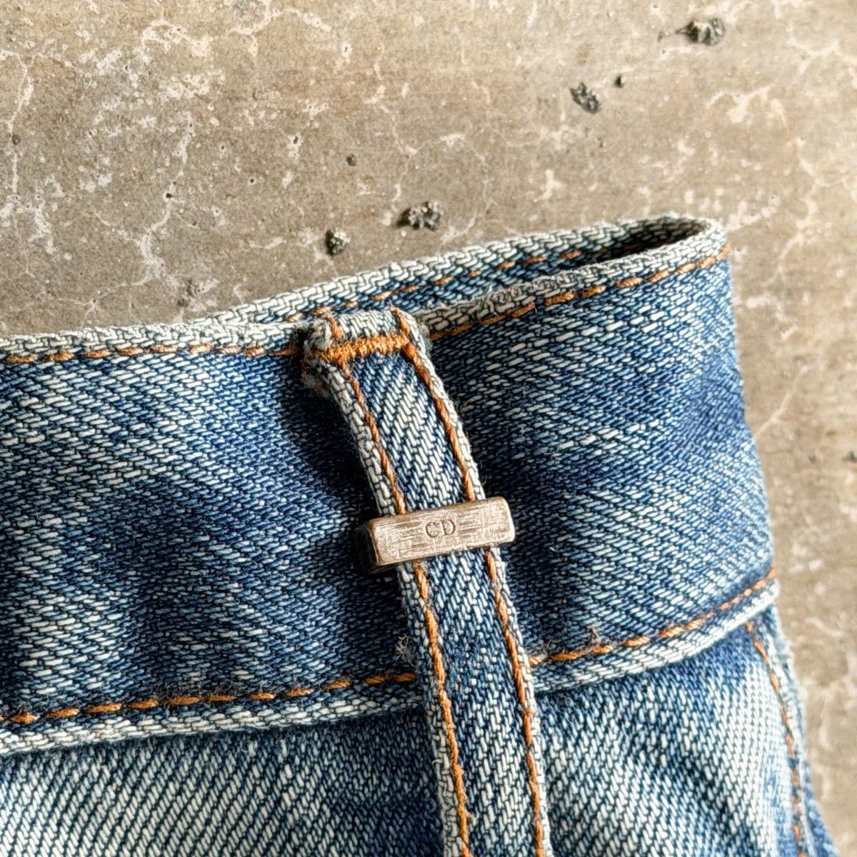 Dior Dior Homme SS03 Light Wash Clawmark Denim By Hedi Slimane Size US 33 - 5 Thumbnail