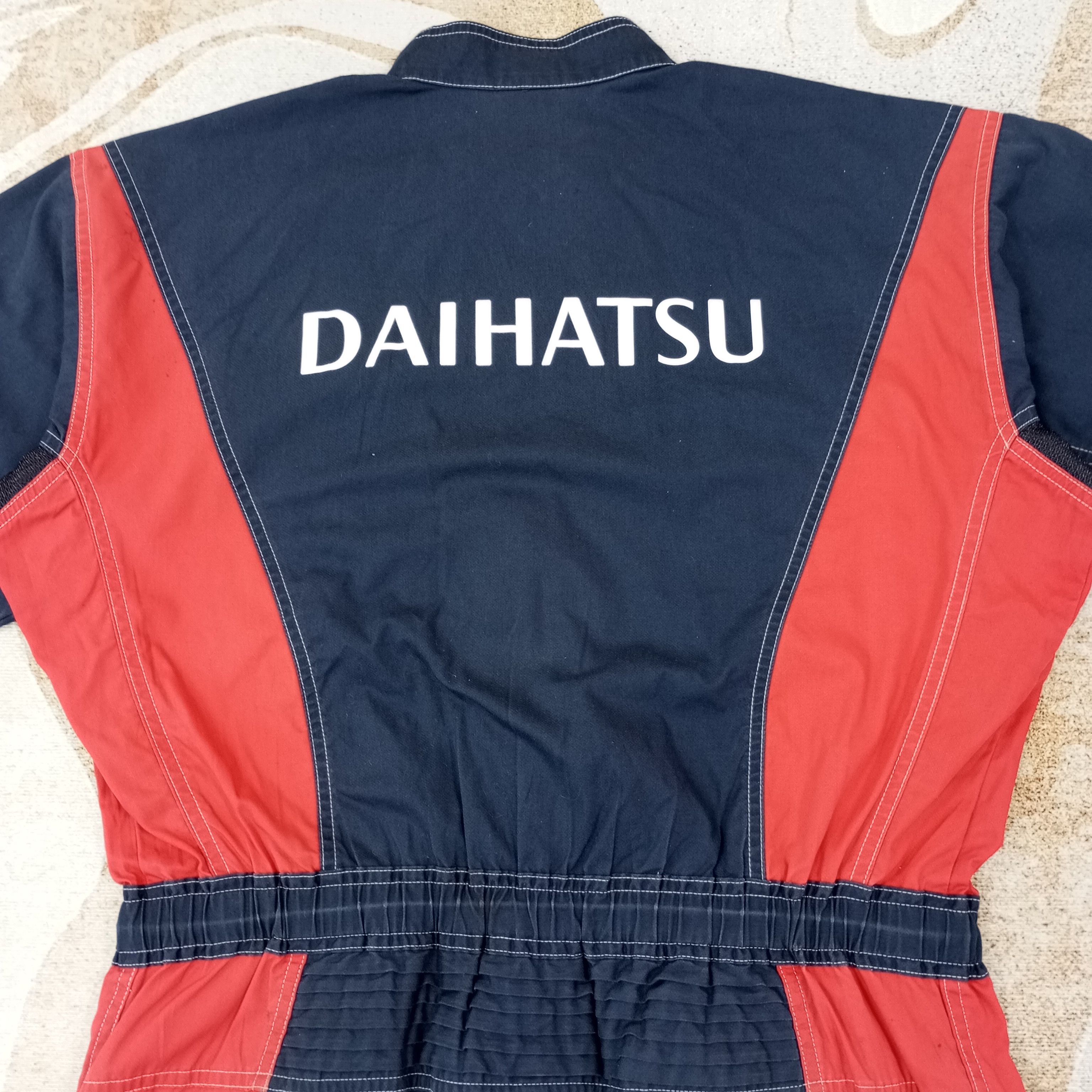Vintage Daihatsu Racing Motorsports Coverall Jacket c232n25 Size US L / EU 52-54 / 3 - 2 Thumbnail