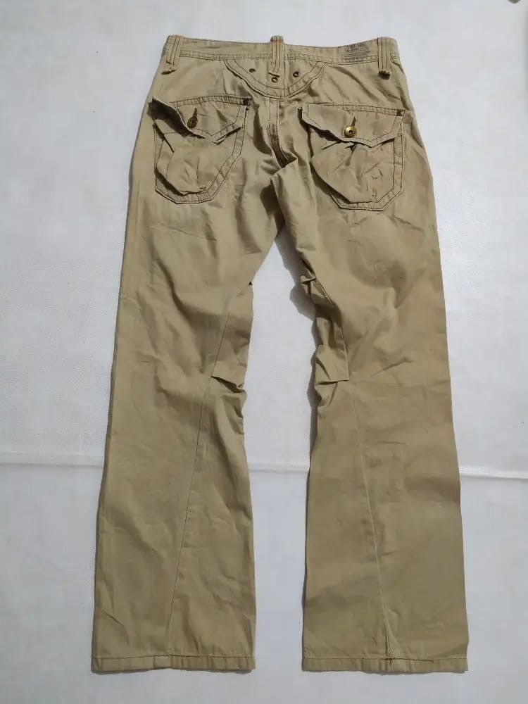 Edwin × Japanese Brand Edwin 505 khaki Cargo pants Nice Design Pocket Tactical Size US 30 / EU 46 - 8 Thumbnail