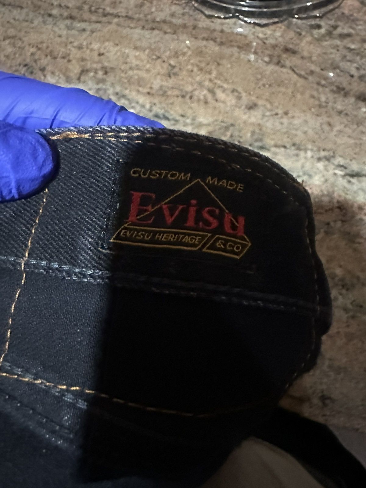 Evisu EVISU Black Daicock Seagull Jeans Size US 32 / EU 48 - 7 Thumbnail