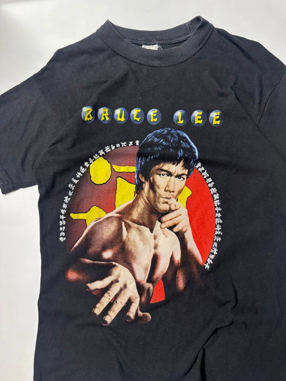 Vintage 90s Vintage Bruce Lee 3D T Shirt Size US M / EU 48-50 / 2 - 3 Thumbnail
