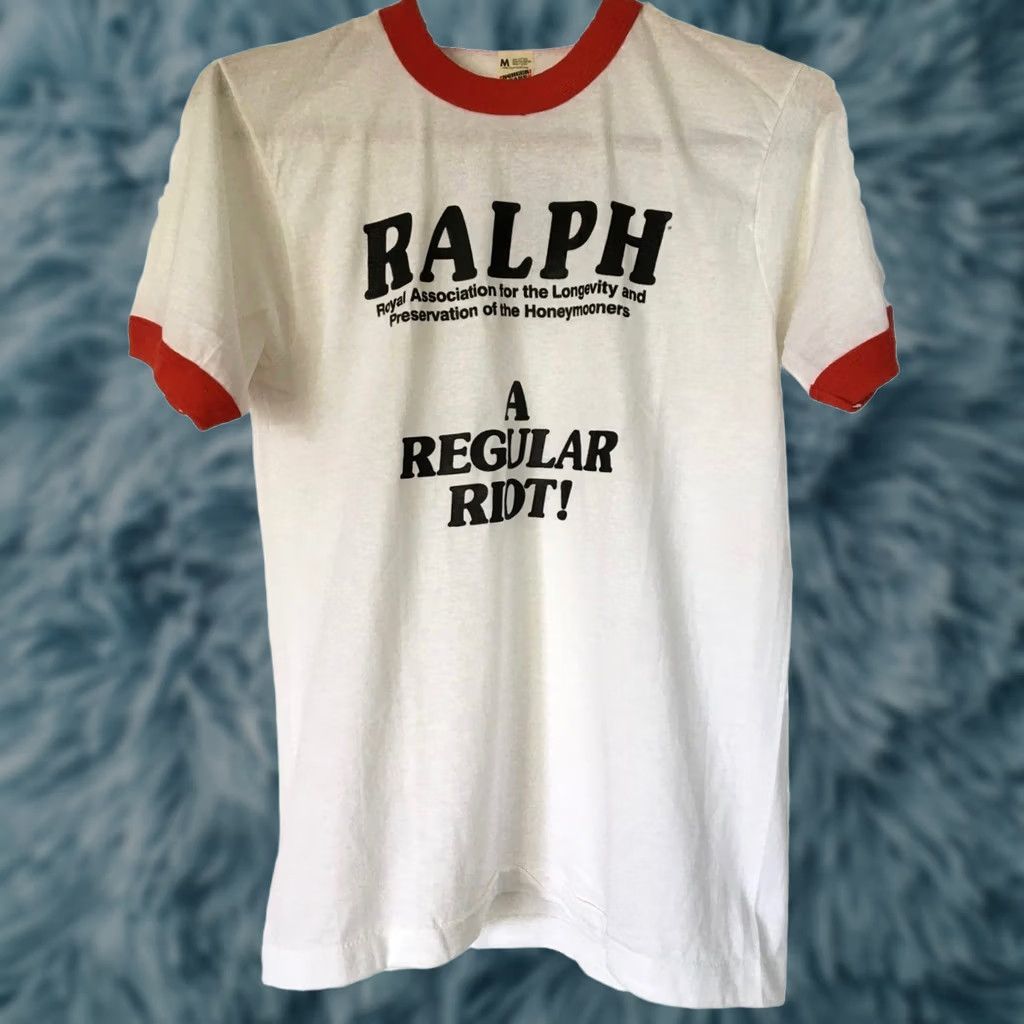 Vintage VINTAGE Deadstock 80’s The Honeymooners Tshirt Tee Single Stitch Sz M Screen Stars Shirt Adults White 80s Size US M / EU 48-50 / 2 - 1 Thumbnail