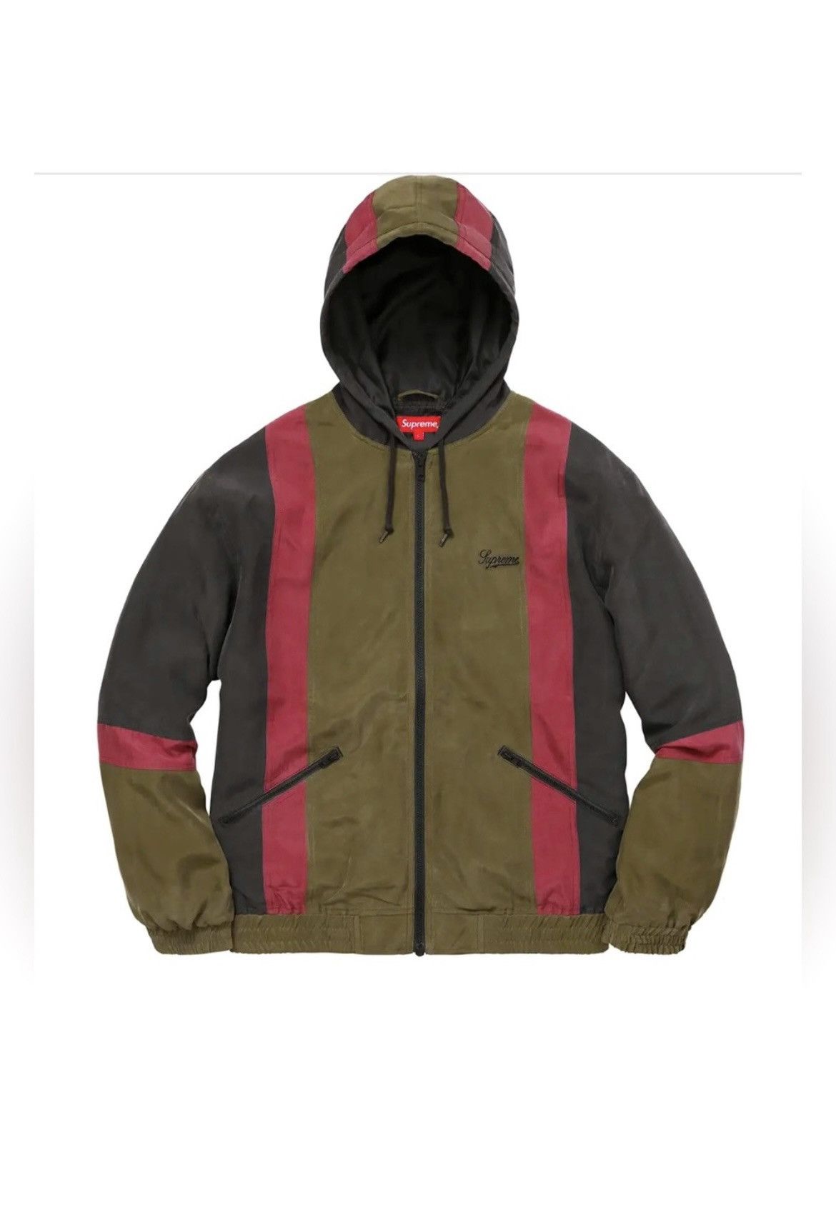 Supreme Supreme SS ‘17 Silk Hooded Jacket (Black) Size US L / EU 52-54 / 3 - 12 Thumbnail