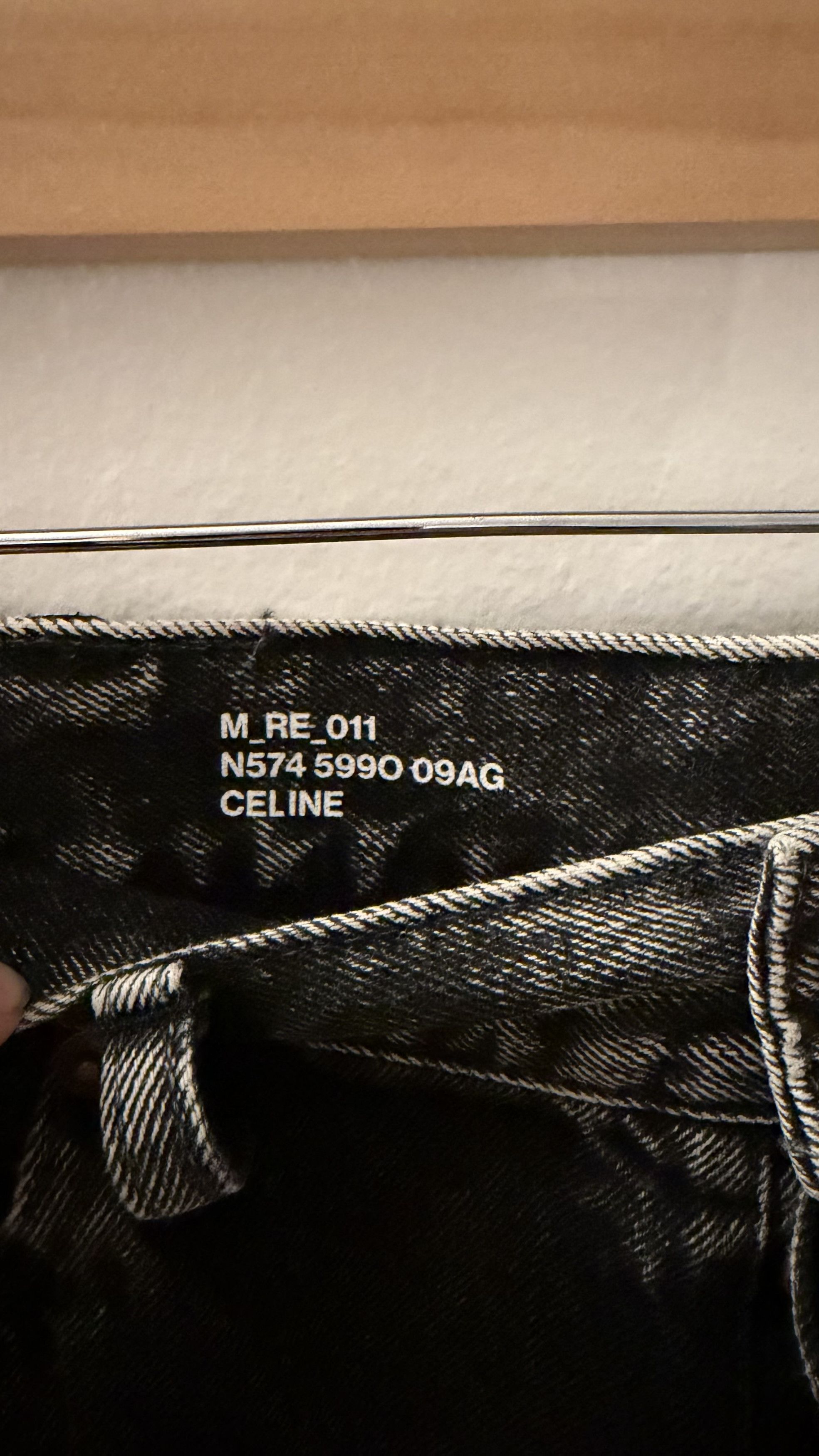 Celine Hedi Era Acid Wash Kurt Jeans Size US 30 / EU 46 - 2 Thumbnail