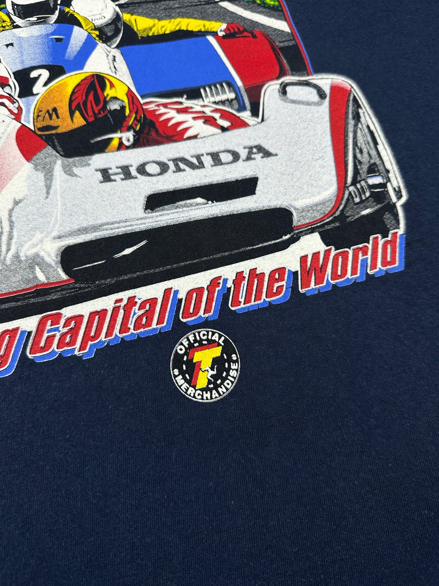 Other Racing T-shirt Isle of Man Vintage 1999 honda motorcycle Size US XL / EU 56 / 4 - 4 Thumbnail