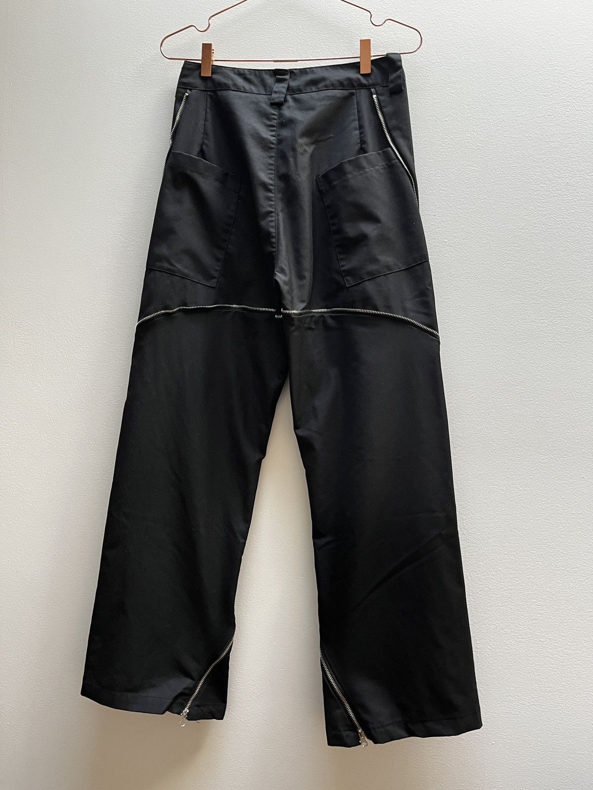Other Futuristic Wide Leg Zipper Pants (unisex) Size US 28 / EU 44 - 18 Thumbnail