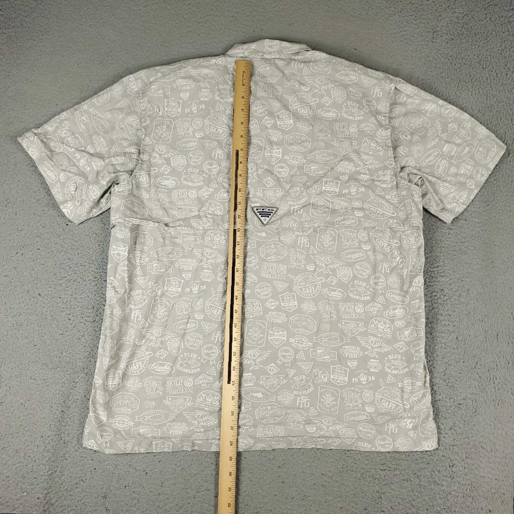 Vintage Columbia Shirt Mens Size Large Beige PFG Vented Fishing Button Up Size US L / EU 52-54 / 3 - 3 Thumbnail