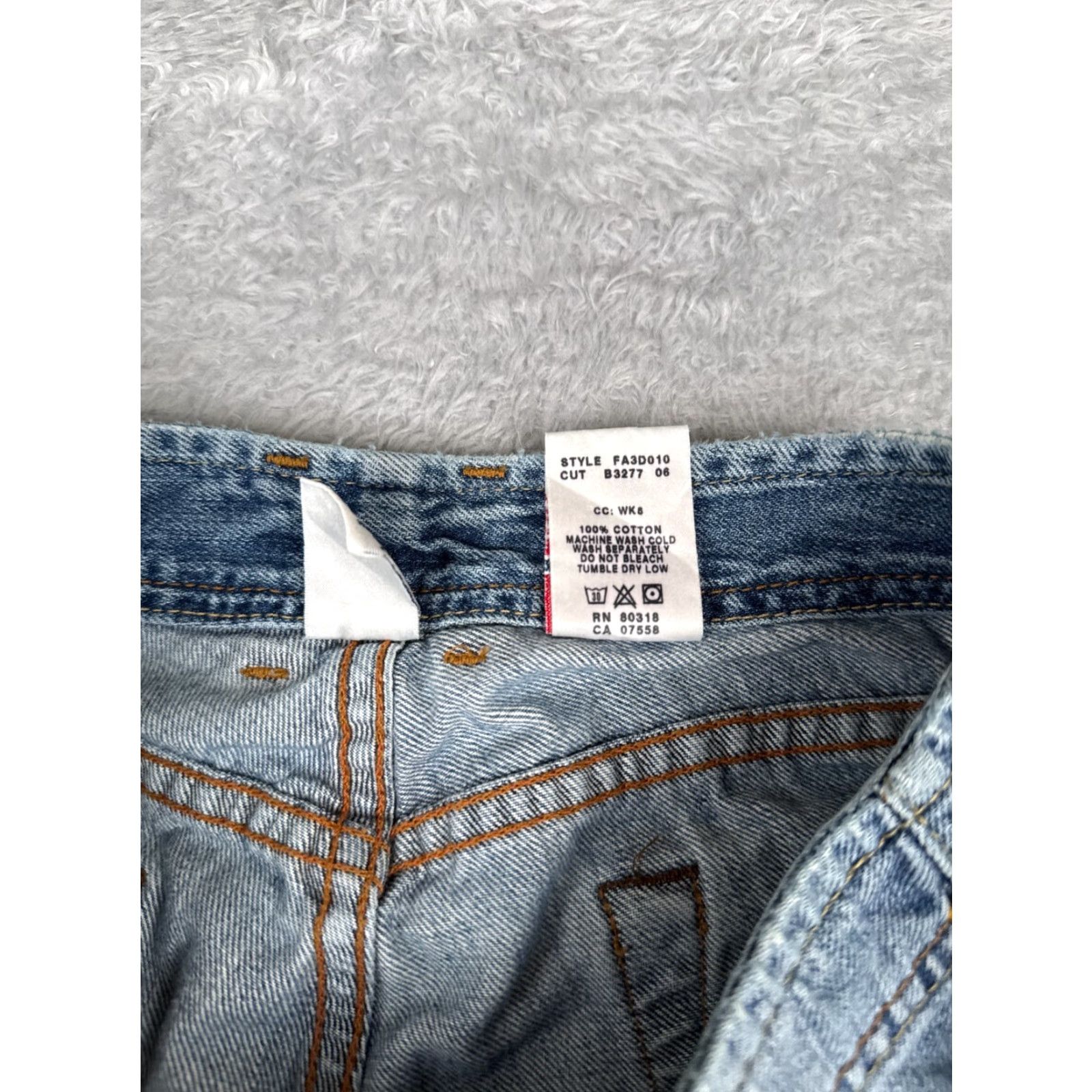 Lucky Brand VINTAGE Lucky Brand Jeans Women 8 Blue Denim Cropped 29x24 Casual Classic 5-Pocket Womens Size 30" / US 8 / IT 44 - 7 Thumbnail