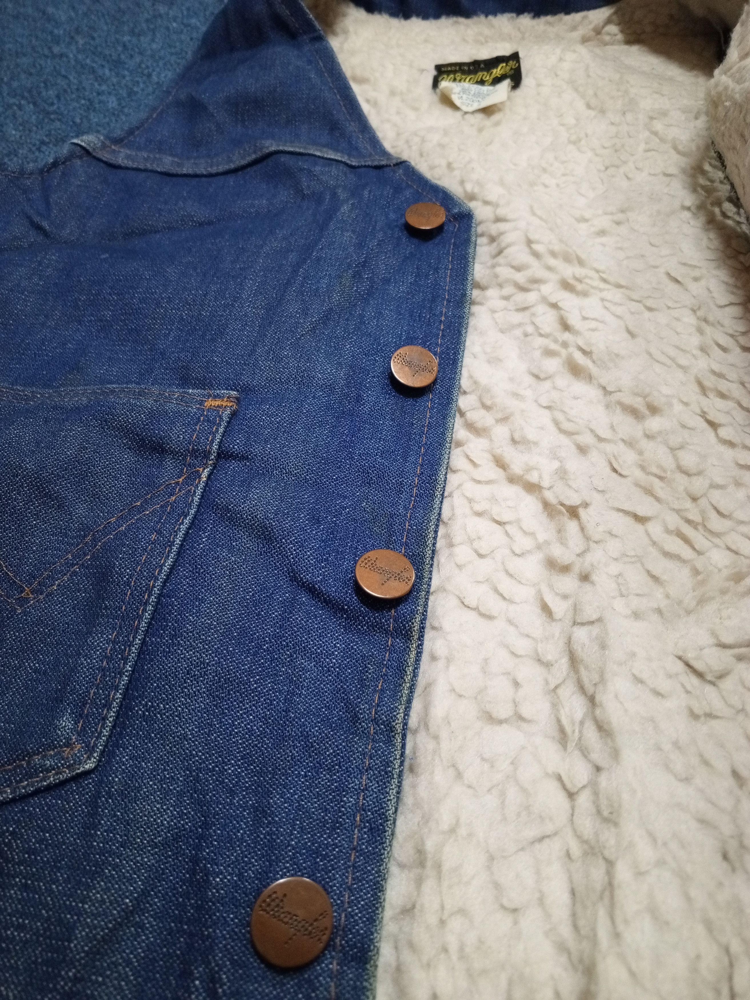 Wrangler Vest wrangler vintage rare Size US M / EU 48-50 / 2 - 8 Thumbnail