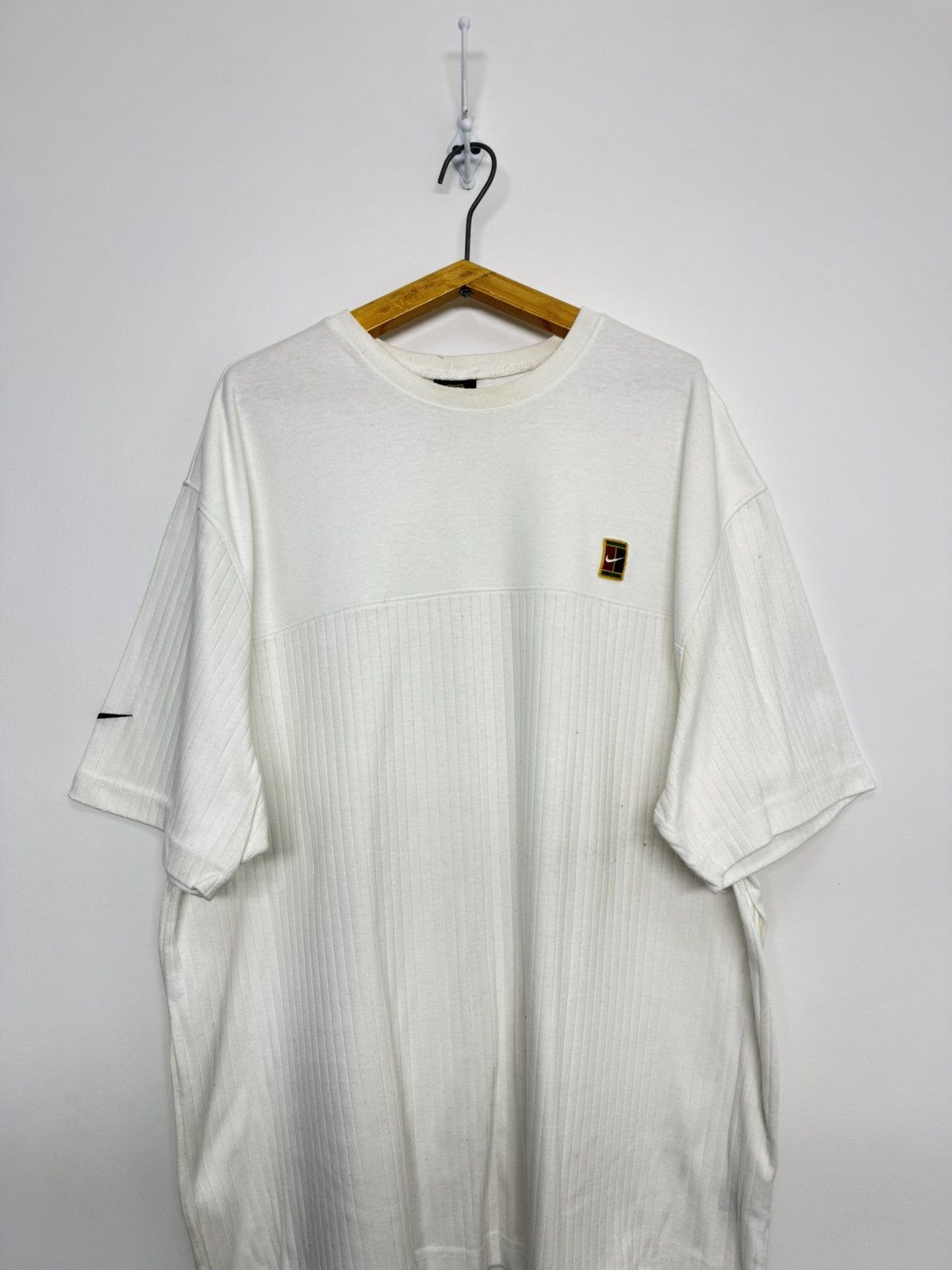 Nike 90s Nike Challenge Court T-Shirt White Size US XL / EU 56 / 4 - 5 Thumbnail