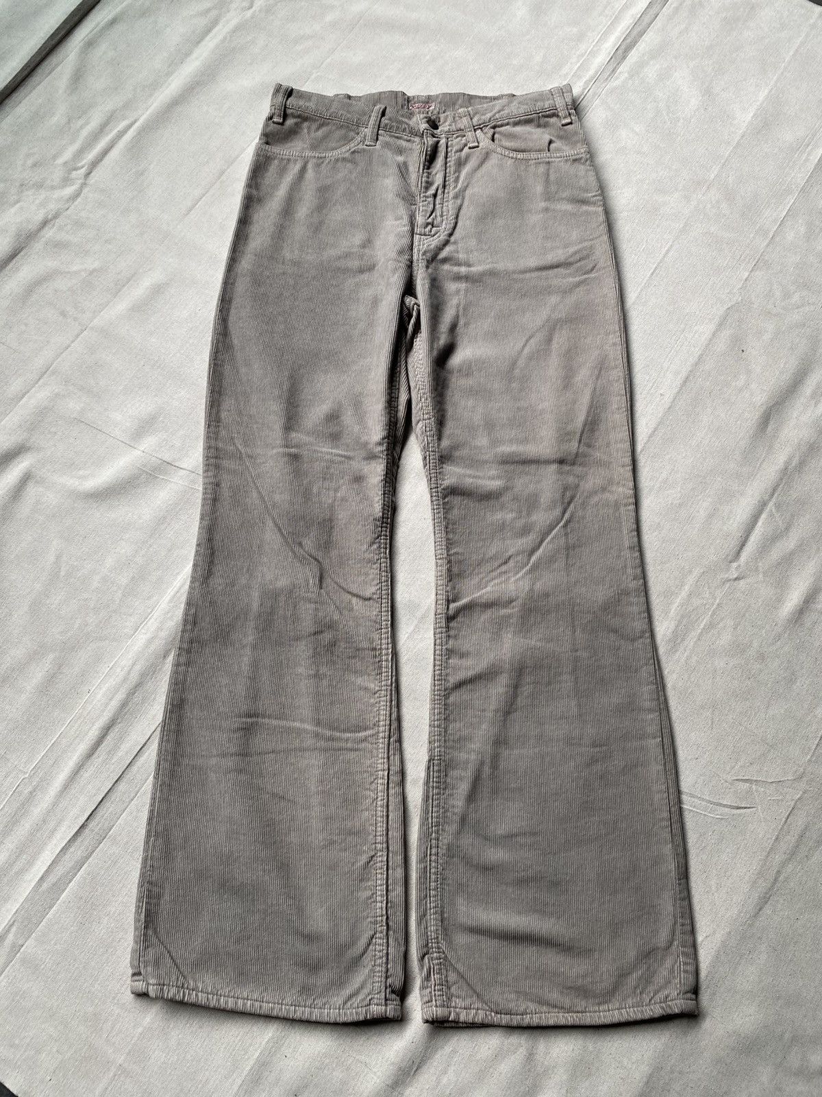Kapital Kapital 14W Heavy Corduroy ‘Wallaby’ Flared Pants Size 29" - 2 Thumbnail