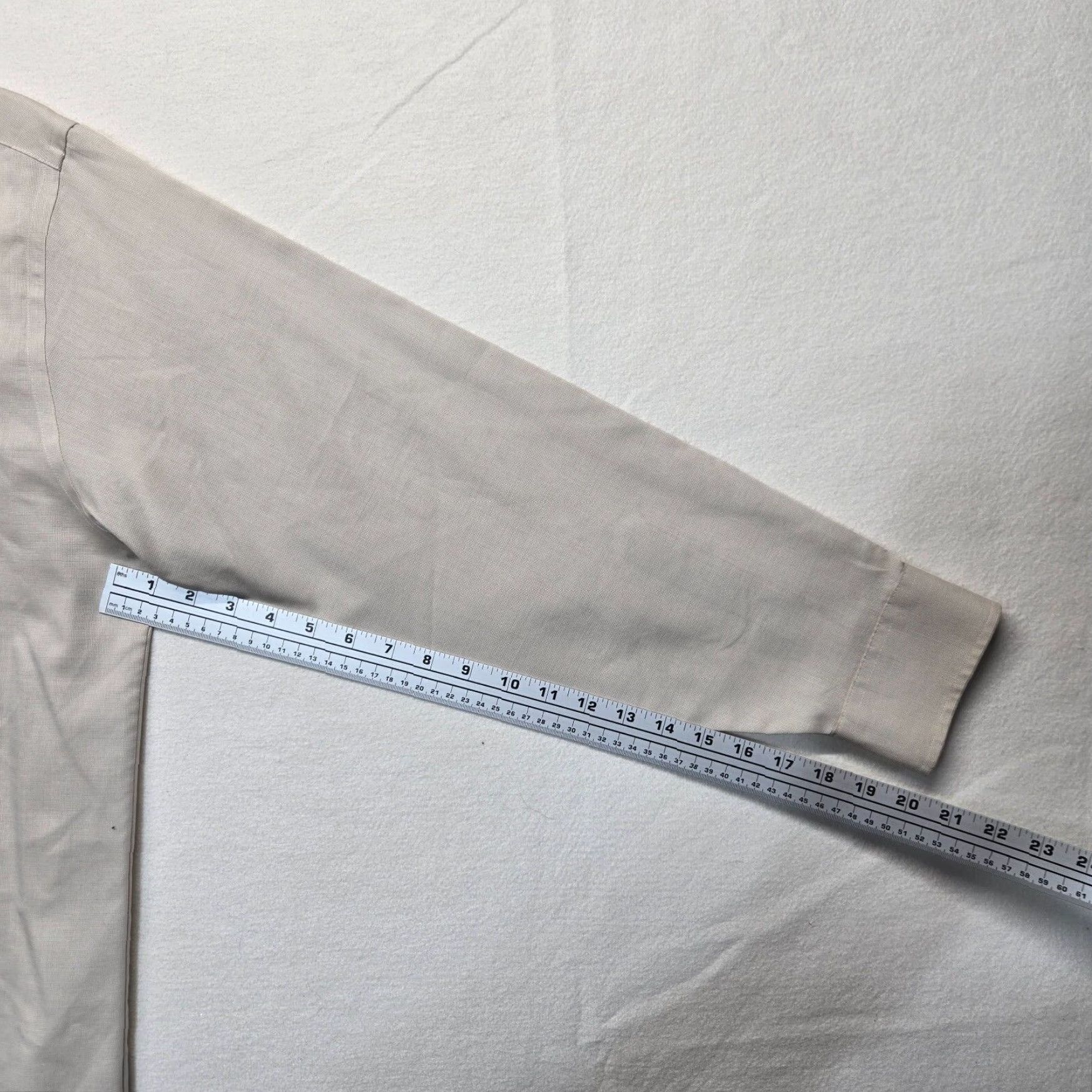 Stafford Stafford Brown Long Sleeve Button Up Casual Shirt Adult Men's Size 16 Size US L / EU 52-54 / 3 - 5 Thumbnail
