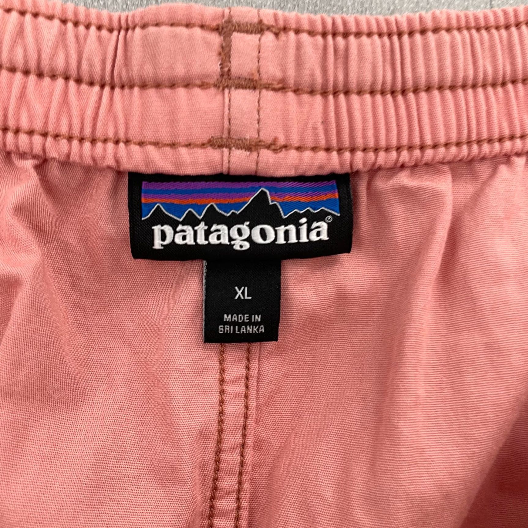 Patagonia Patagonia Shorts Womens XL Sunfade Pink Funhoggers Short Pockets Cotton Ladies Size 40" / US 18 - 6 Thumbnail