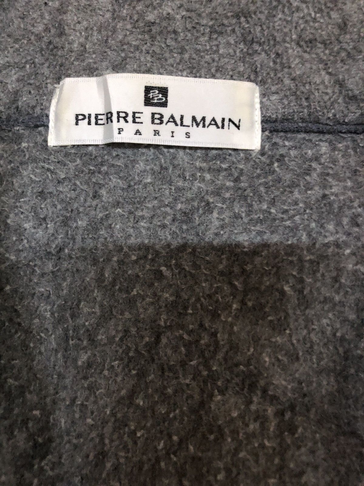 Pierre Balmain Pierre Balmain Fleece Button ups Jacket Size US L / EU 52-54 / 3 - 4 Thumbnail