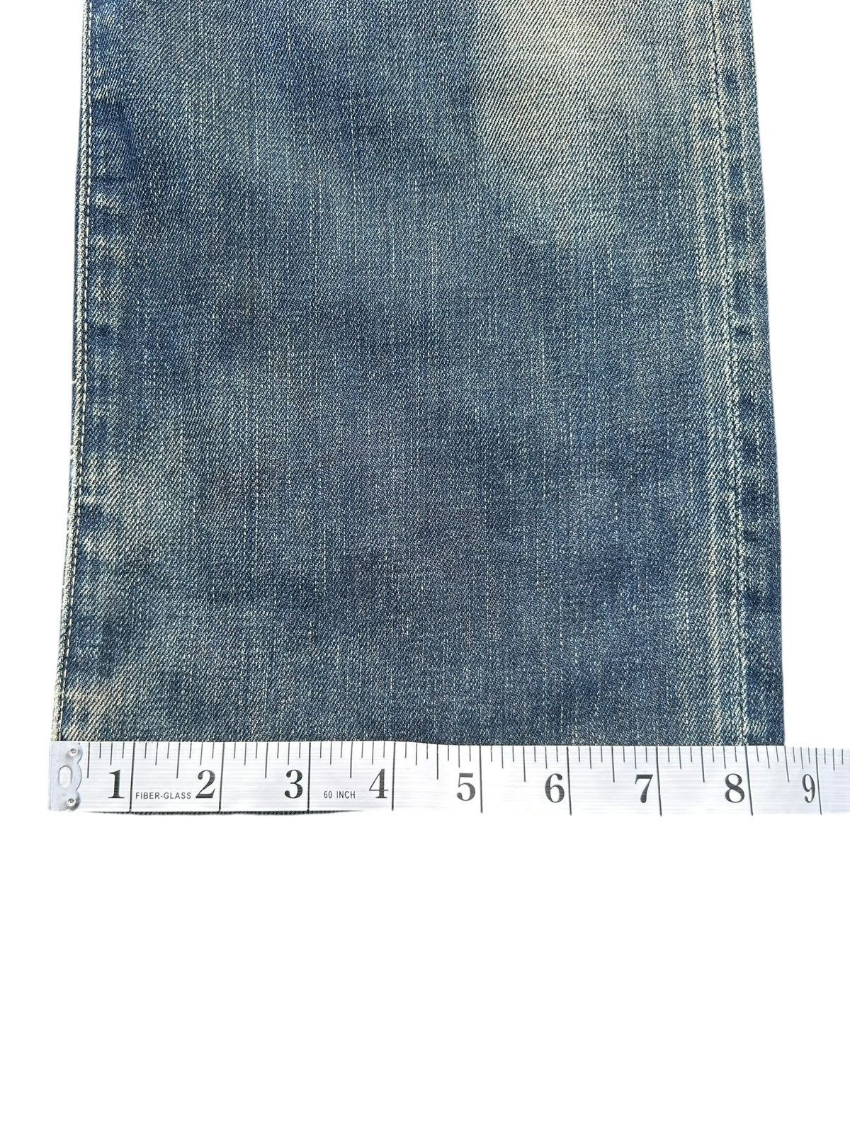 Kapital Thrashed Vintage Levis Big E Selvedge Distressed Denim jeans Size US 32 / EU 48 - 25 Thumbnail