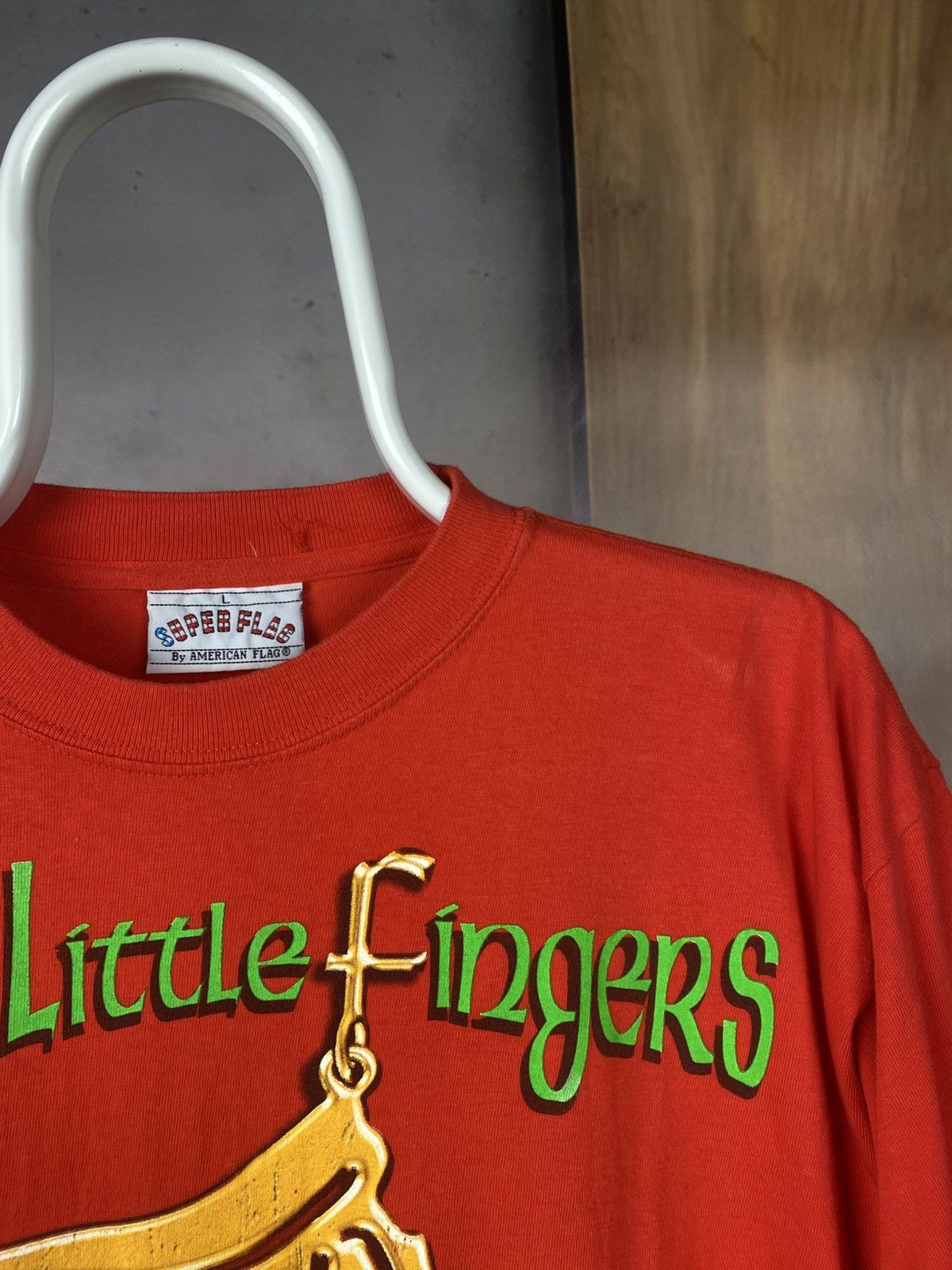 Band Tees 🪉Vintage 90s T-Shirt Stiff Little Fingers Pure Gold VTG Tee🪉 Size US L / EU 52-54 / 3 - 9 Thumbnail