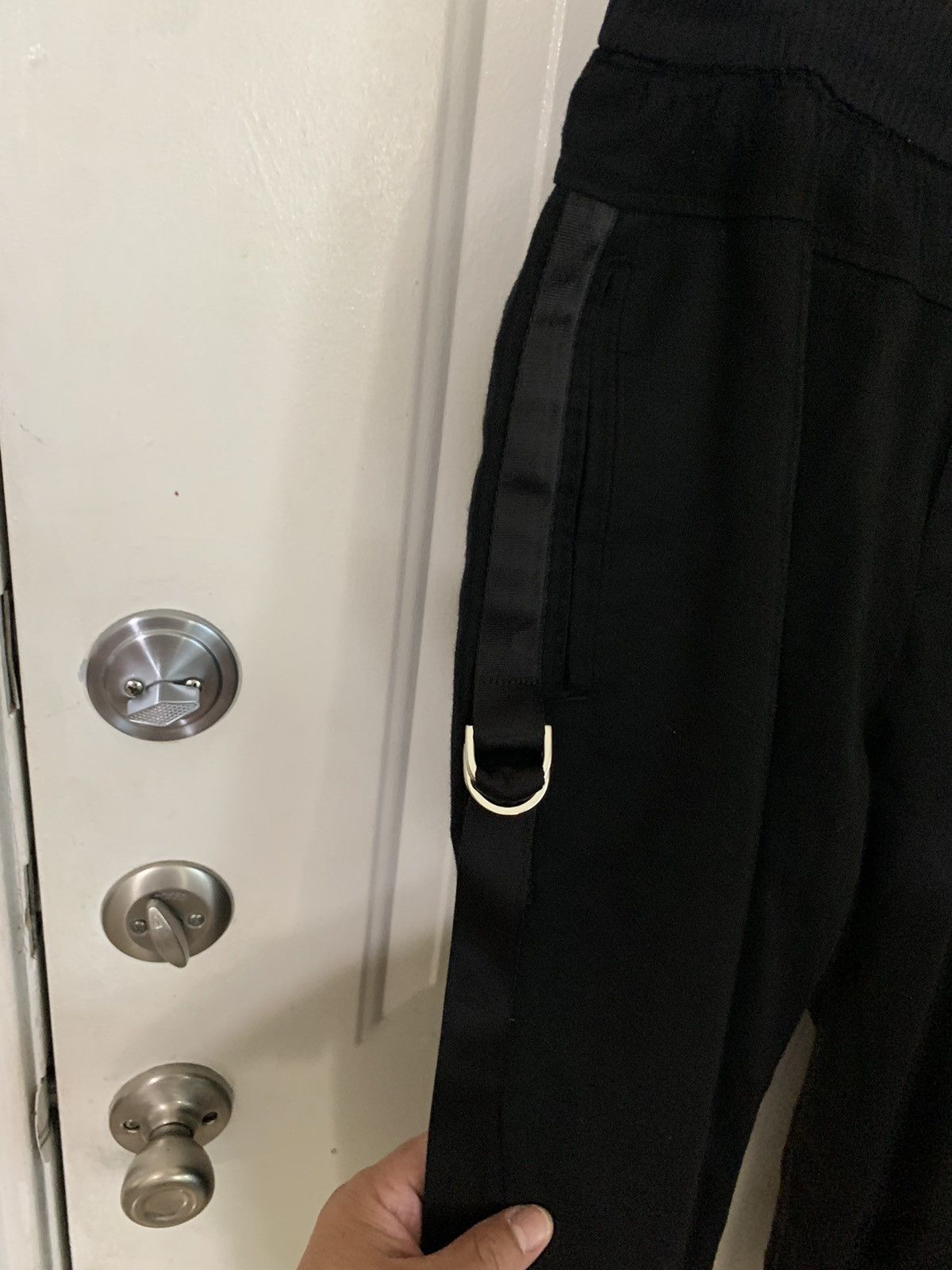 Japanese Brand × Trendiano Drawstring Cropped Trousers wool blend Size US 34 / EU 50 - 4 Thumbnail