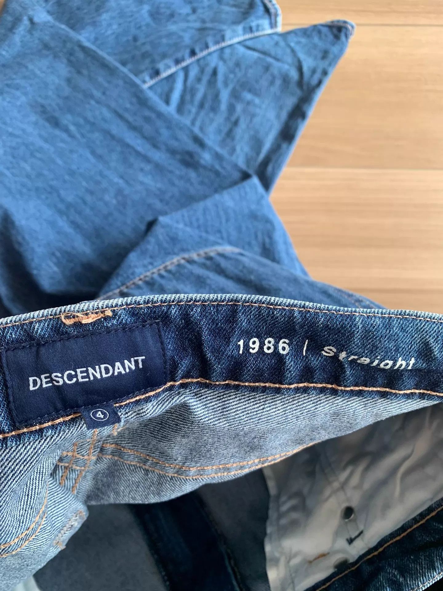 Descendant DESCENDANT 1986 Straight Vintage Wash Jeans Size US 34 / EU 50 - 5 Thumbnail
