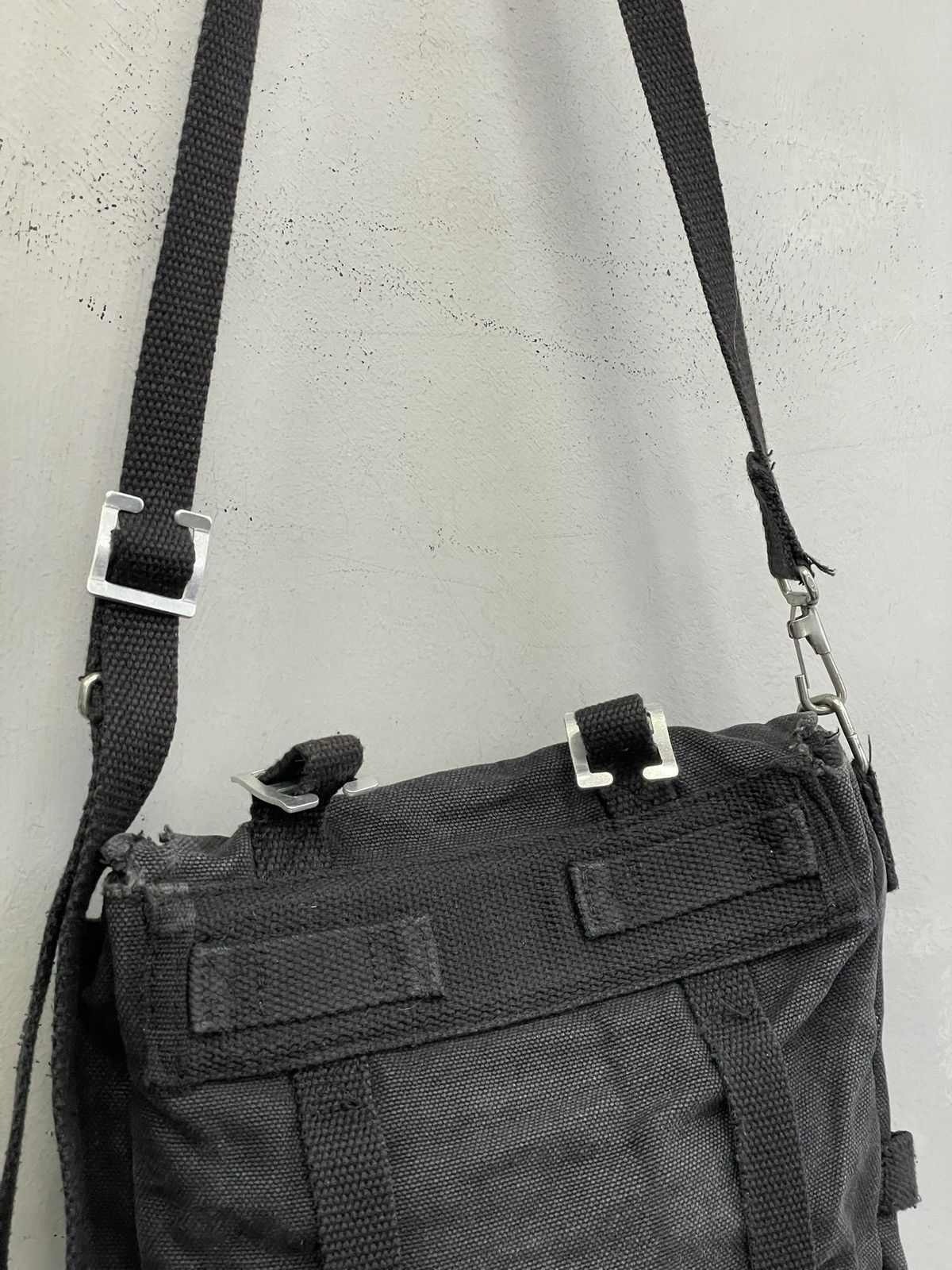 Junya Watanabe Black tactical crossbody bag buckle straps utility tech Size ONE SIZE - 9 Thumbnail