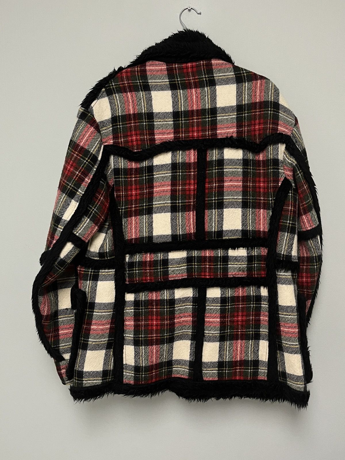 R13 Imitation sheepskin coat. Medium Size M / US 6-8 / IT 42-44 - 11 Thumbnail