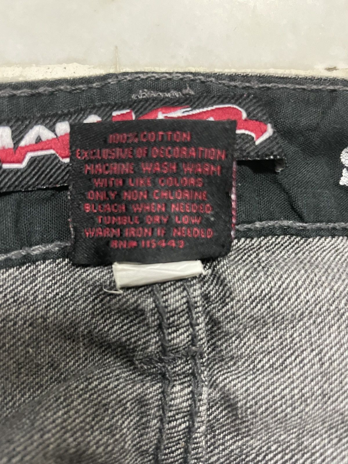 Tony Hawk 💥Sick💥Vintage Tony Hawk Thrashed Washed Dirty Distress Jean Size US 32 / EU 48 - 10 Thumbnail