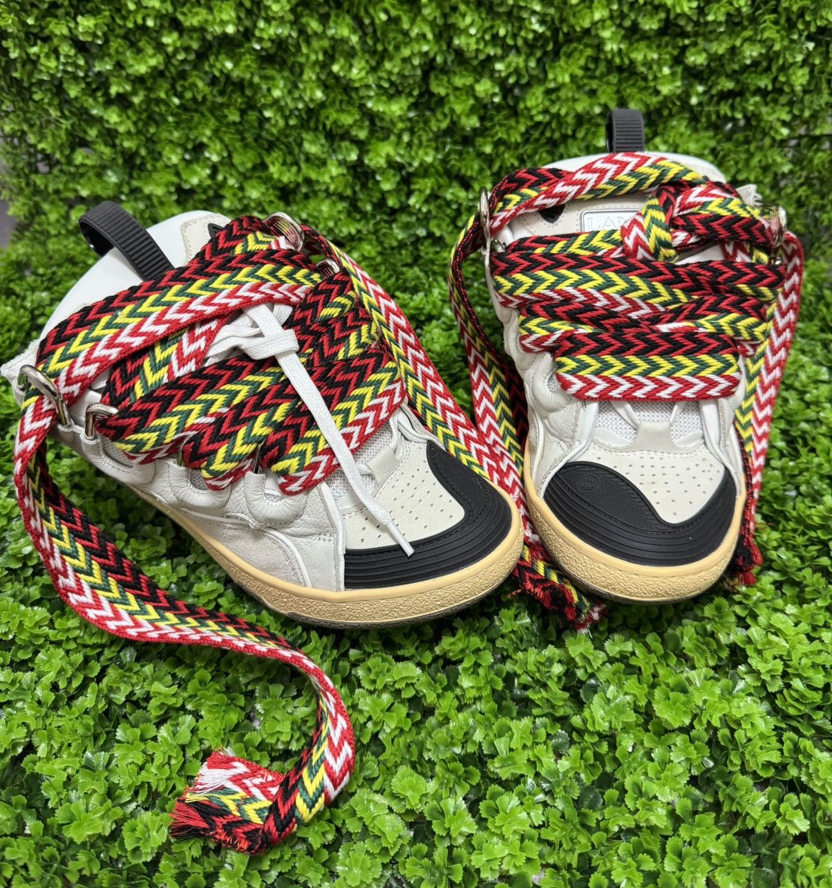 Lanvin Lanvin Curb Sneakers - Size 38/8 Size US 8 / IT 38 - 1 Thumbnail
