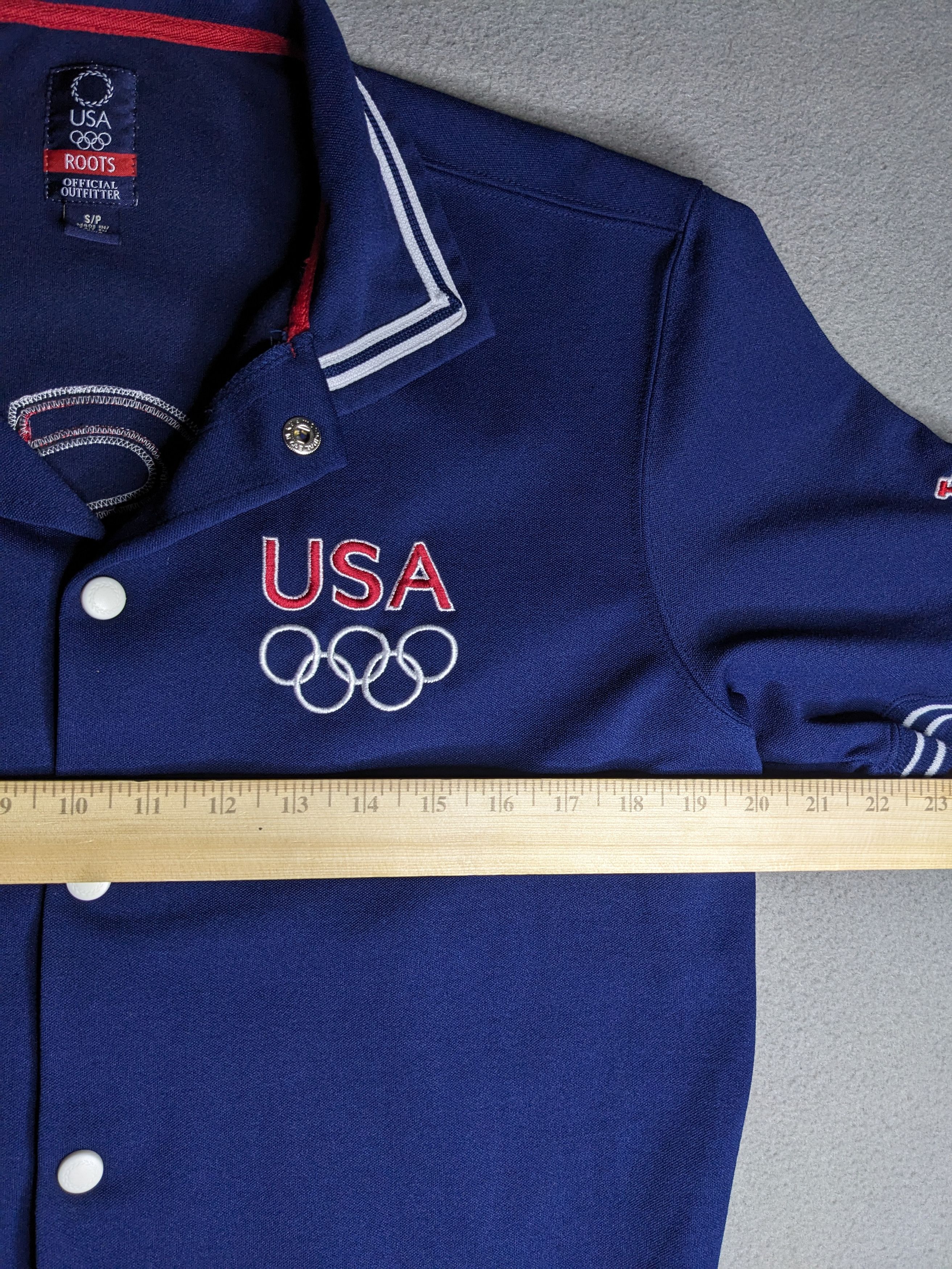 Roots VTG Roots USA 2004 Olympics Camp Shirt Button Snap Sz Small Size US S / EU 44-46 / 1 - 12 Thumbnail