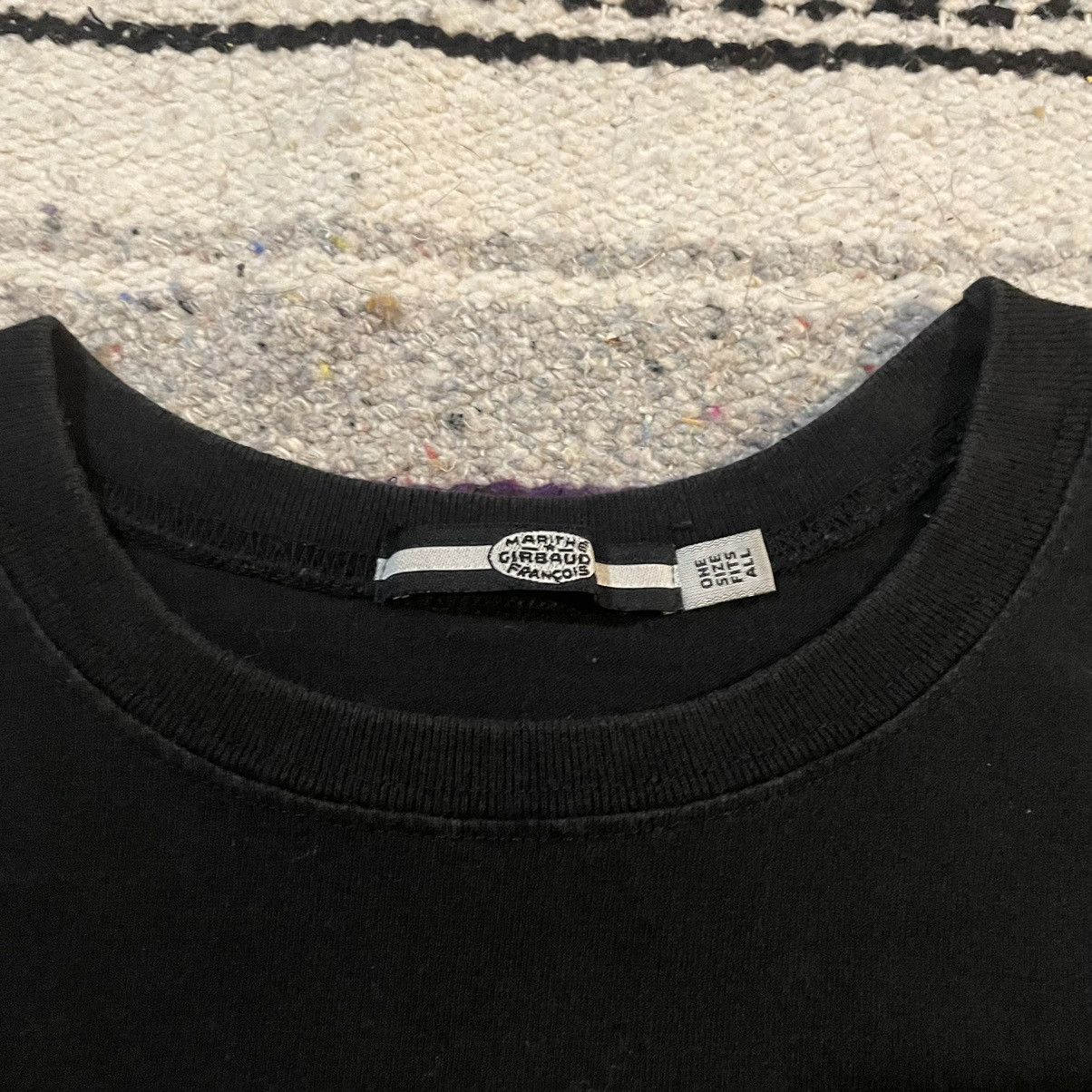 Marithe + Francois Girbaud Marithé & Francois Girbaud Logo T-Shirt Black Boxy L Size US L / EU 52-54 / 3 - 3 Thumbnail