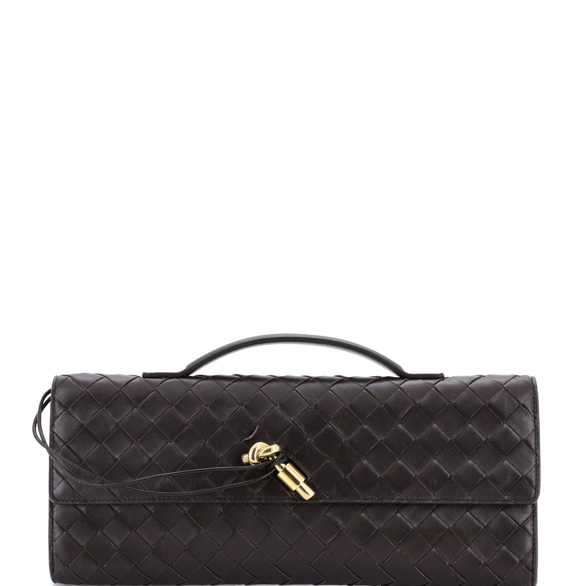 Bottega Veneta Andiamo Top Handle Clutch Size ONE SIZE - 1 Thumbnail