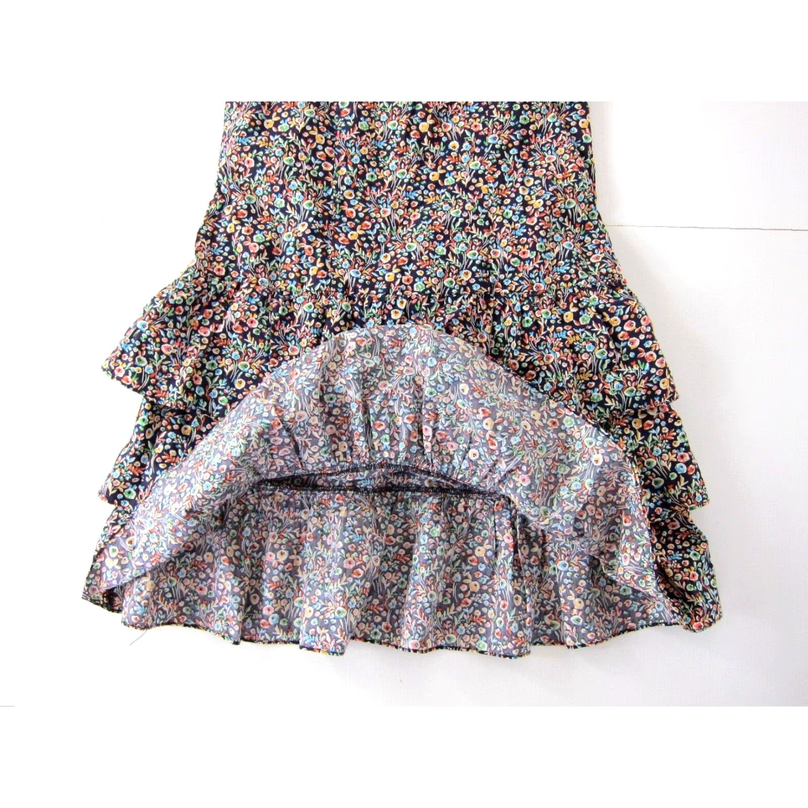 Express Express Floral Cotton Spaghetti Strap Tank Dress M Size M / US 6-8 / IT 42-44 - 7 Thumbnail