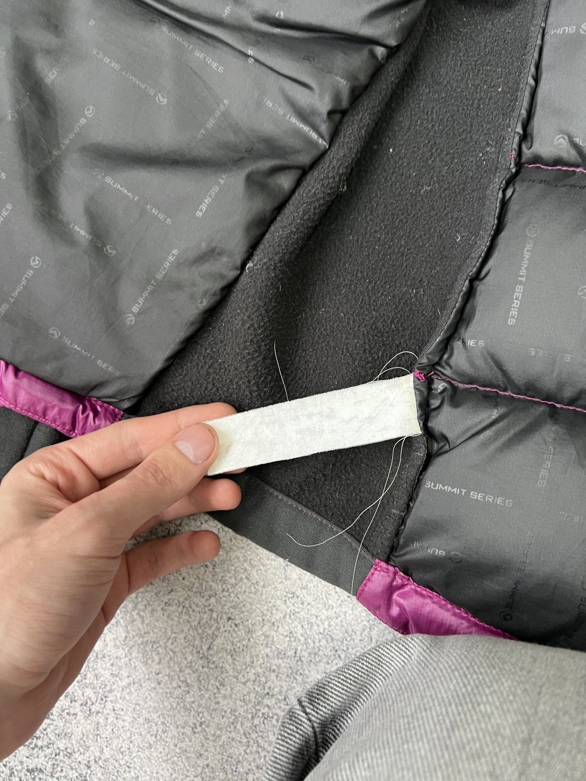 The North Face × Vintage Vintage Black and Purple North Face Puffer Women’s Jacket Size S / US 4 / IT 40 - 14 Thumbnail