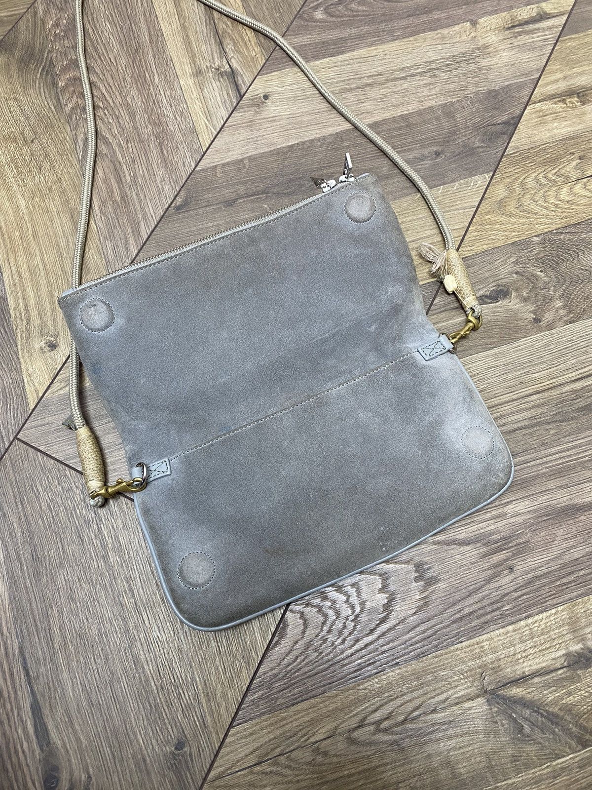 Vintage × Zadig & Voltaire Vintage Zadig & Voltaire rock tye dye Grey women bag Size ONE SIZE - 9 Thumbnail