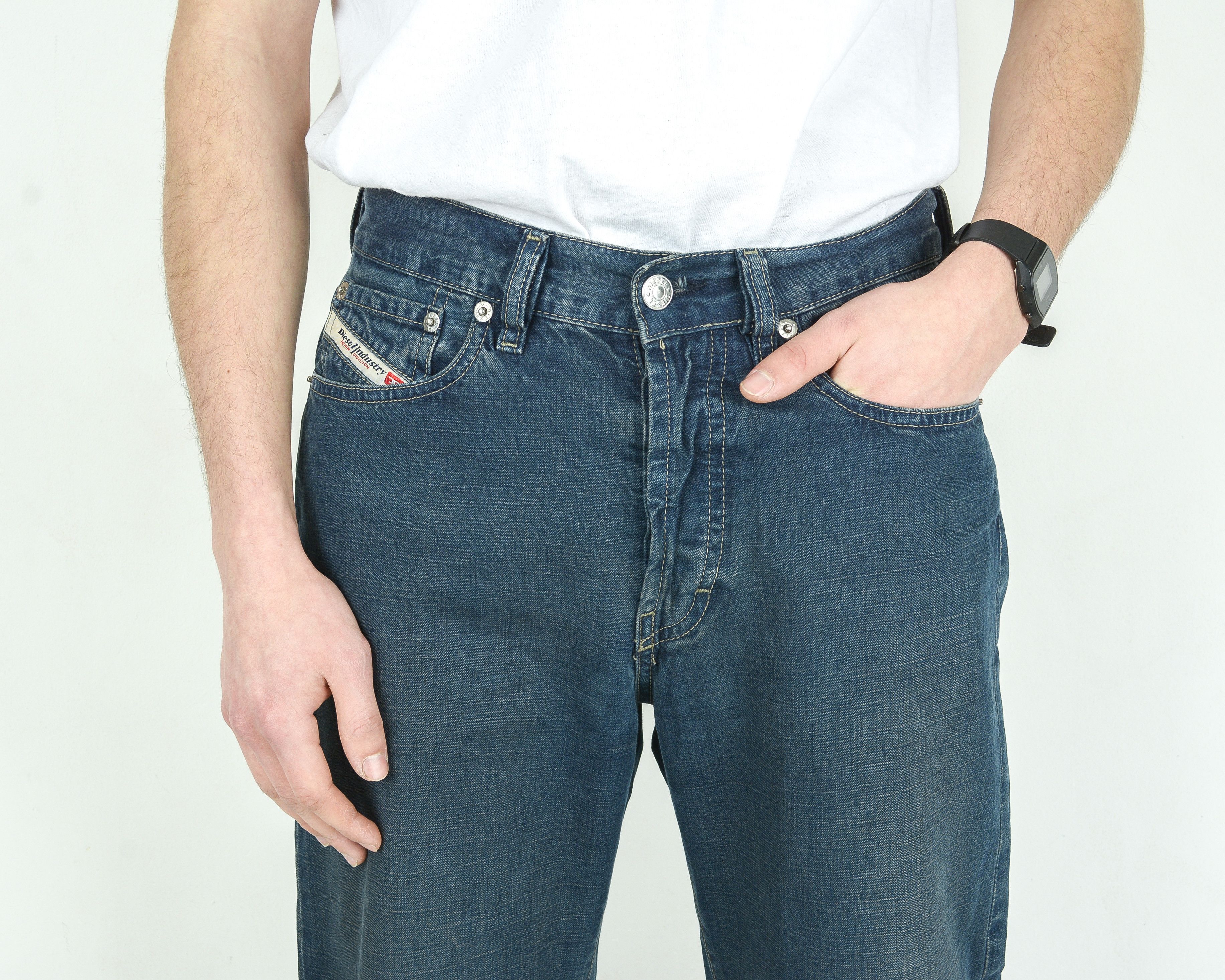 Diesel Kulter W29 L34 Regular Straight Jeans Denim Pants Trousers Size US 29 - 3 Thumbnail