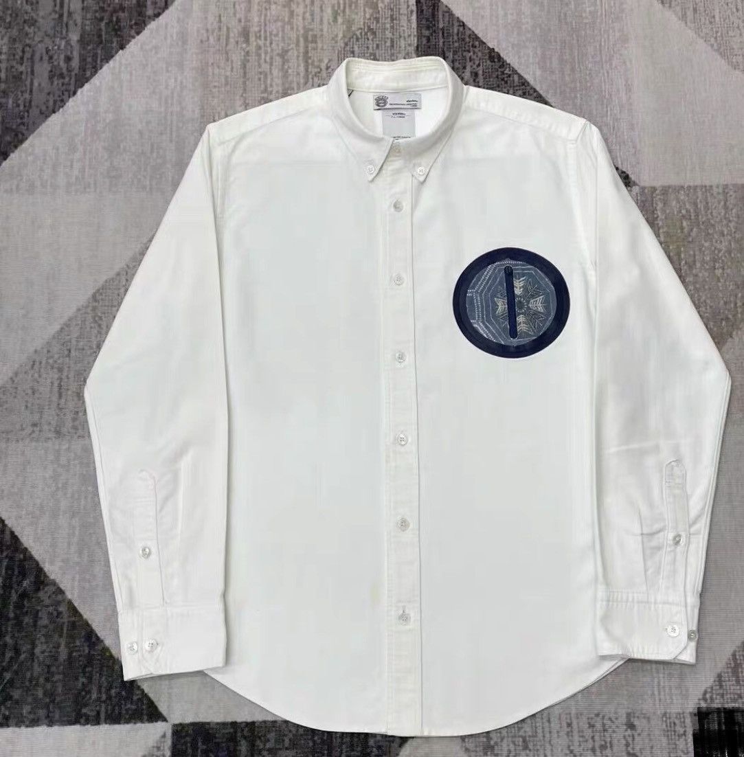 Visvim VISVIM 12SS Circle Oxford Shirt J16 Size US XS / EU 42 / 0 - 1 Thumbnail