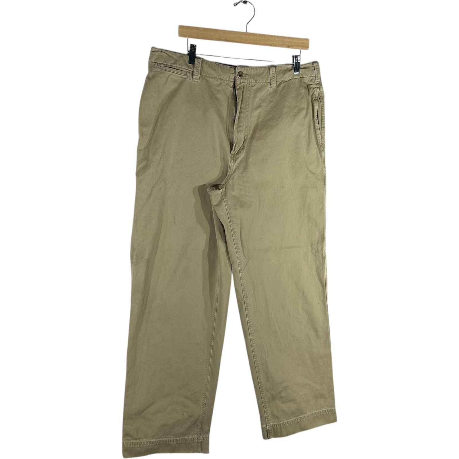 Abercrombie & Fitch Abercrombie & Fitch Straight Leg Chino Pants 34R Size US 34 / EU 50 - 4 Thumbnail