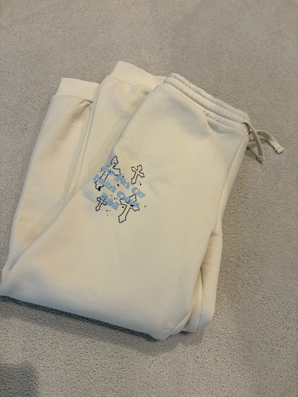 Other Cream New York Baggy Sweatpants Size US 32 / EU 48 - 2 Thumbnail