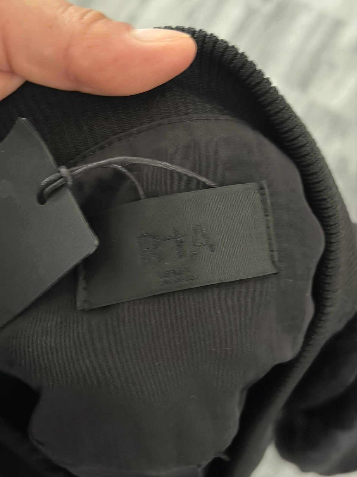Rta RtA Black Women's Bomber Jacket with Silver Hardware NWT Size XXL / US 16-18 / IT 52-54 - 12 Thumbnail