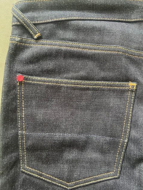 Hiut Denim Co. HIUT SLIMR WHITE SELVEDGE Size US 34 / EU 50 - 3 Thumbnail