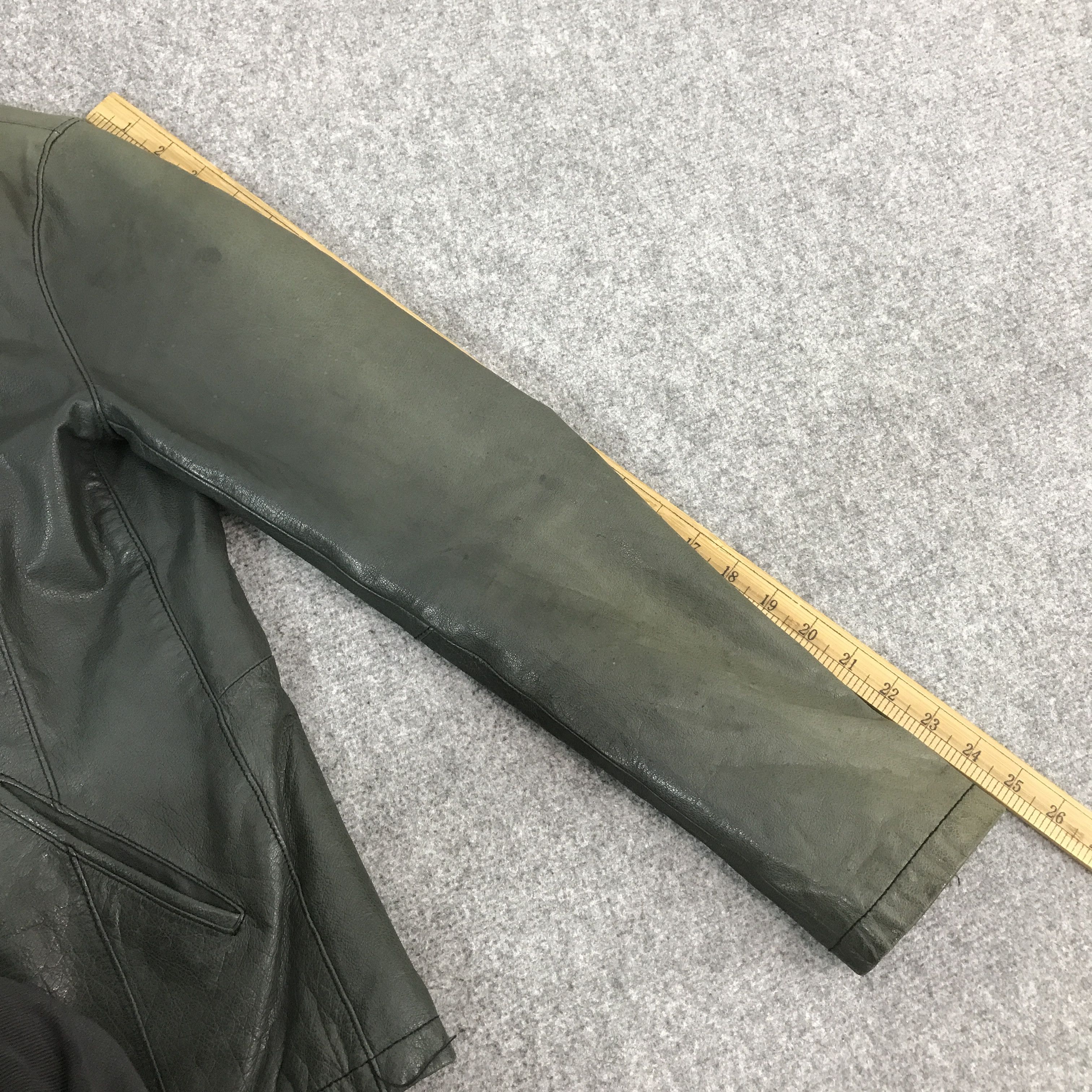 If Six Was Nine lui's leather faded jacket biker style K66B10 Size US M / EU 48-50 / 2 - 6 Thumbnail