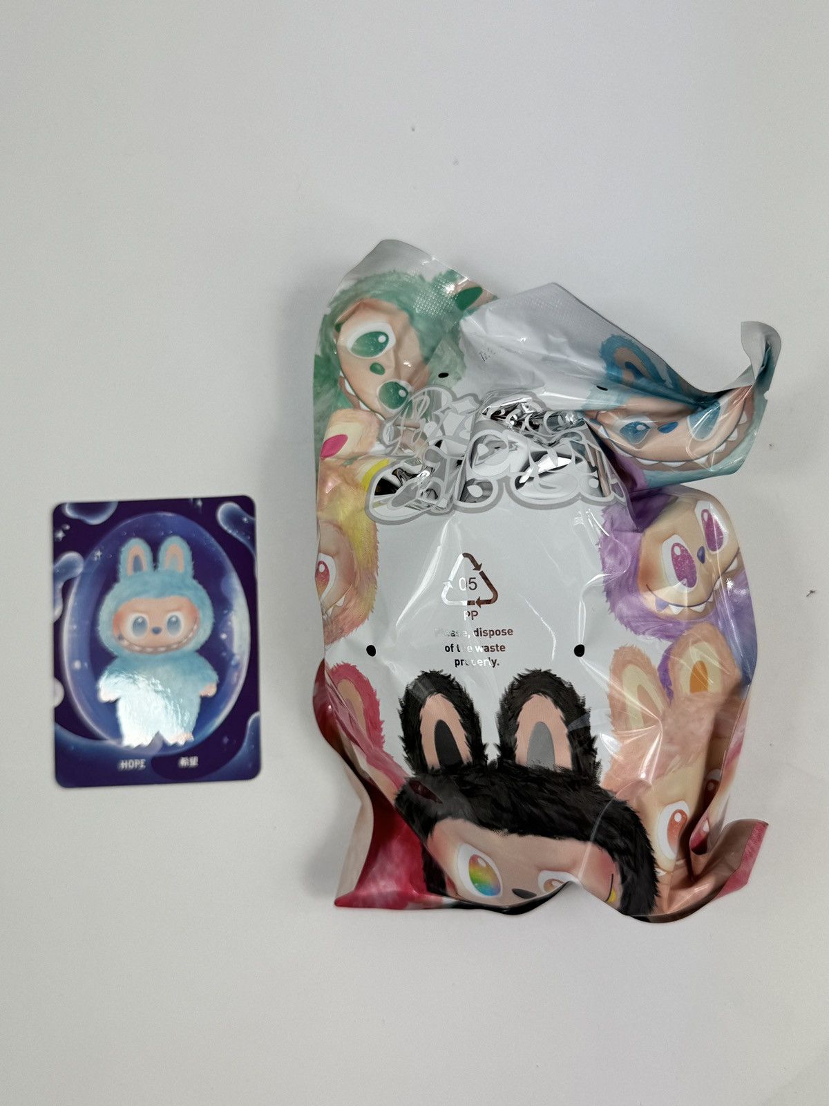 POP MART HOPE BLUE LABUBU THE MONSTERS BIG INTO ENERGY Size ONE SIZE - 5 Thumbnail
