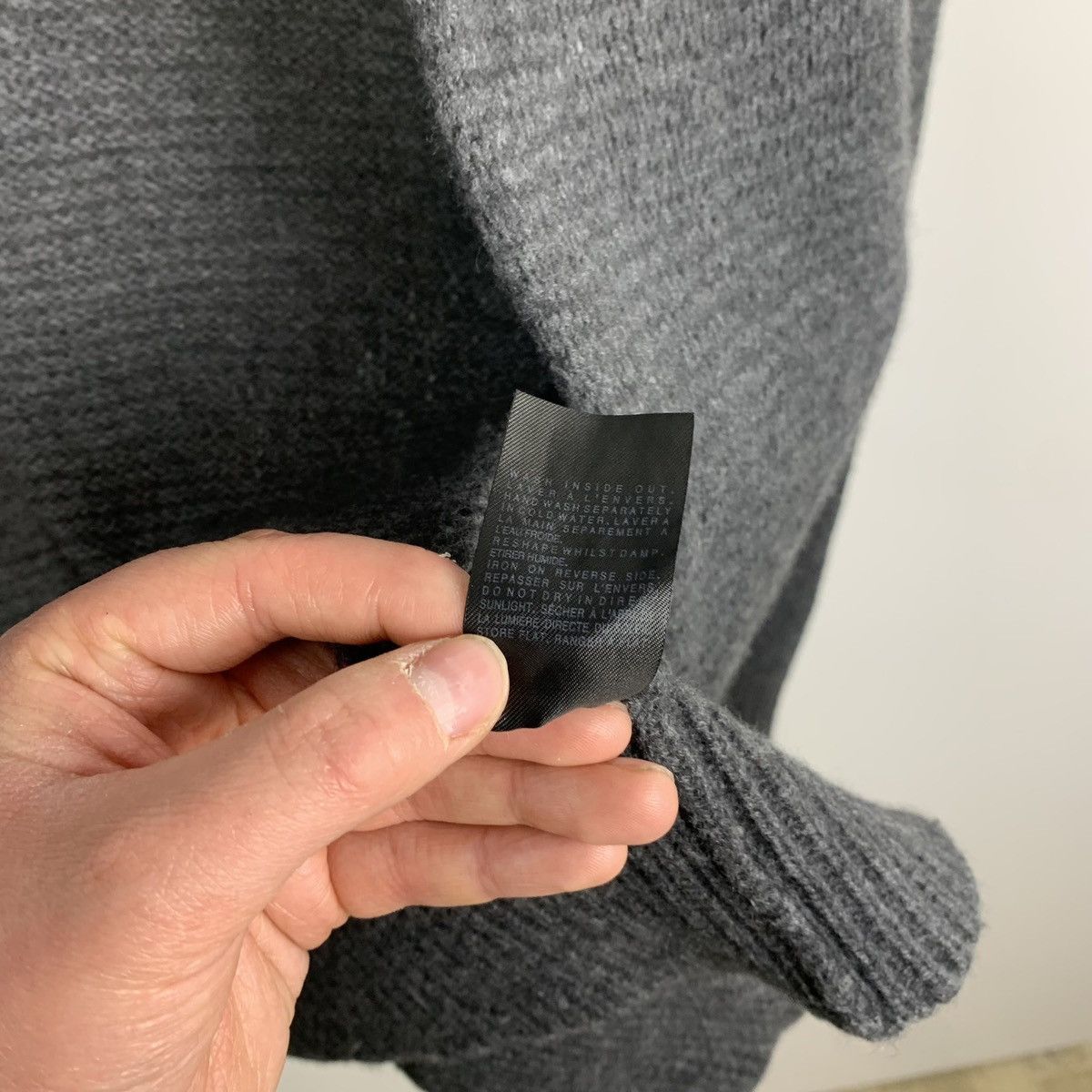Allsaints Allsaints Rebus Cardigan Wool Cashmere Size Small Size US S / EU 44-46 / 1 - 9 Thumbnail
