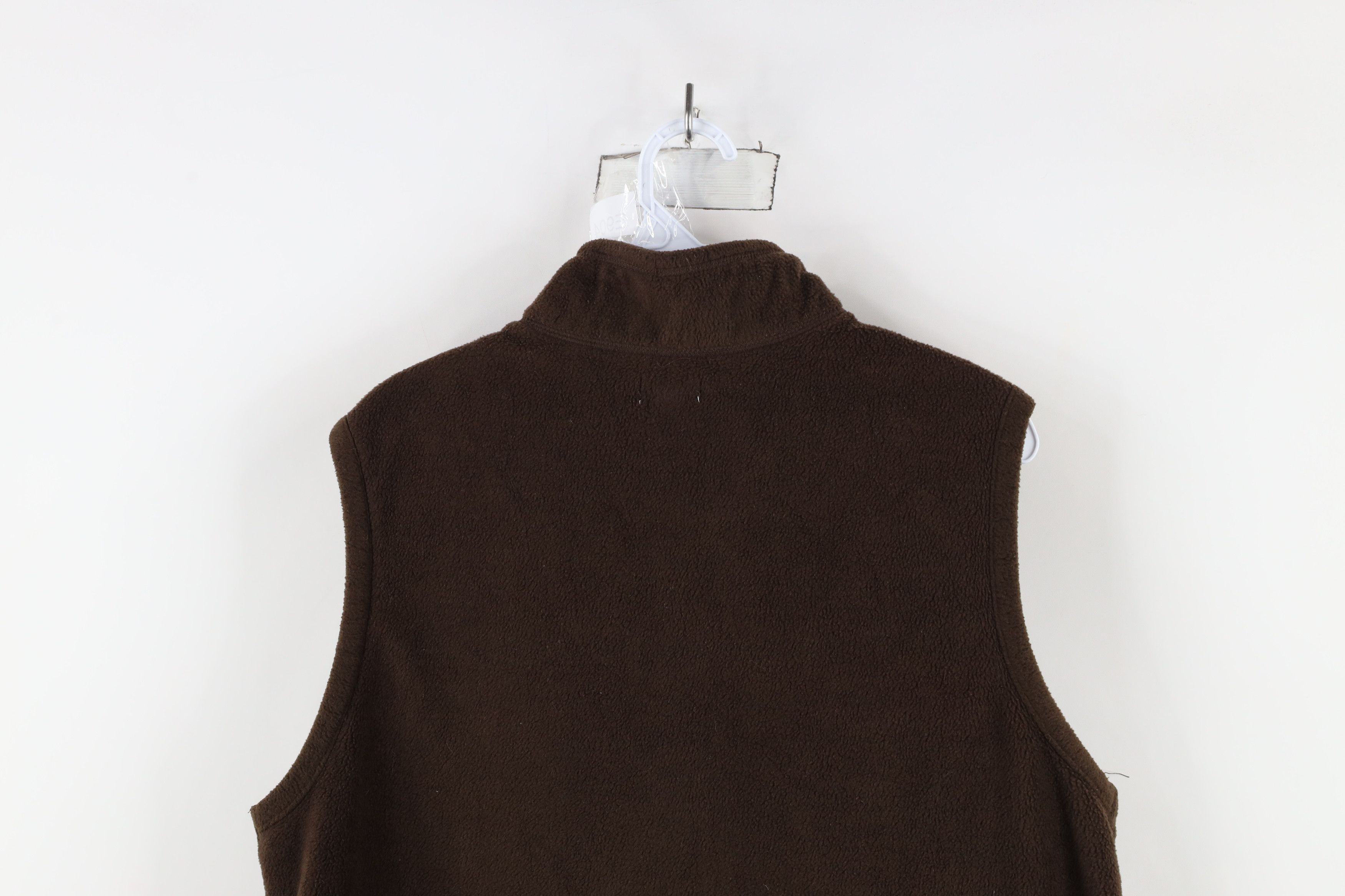 Vintage Vintage 90s Streetwear Pumpkin Full Zip Fleece Vest Jacket Size XL / US 12-14 / IT 48-50 - 11 Thumbnail
