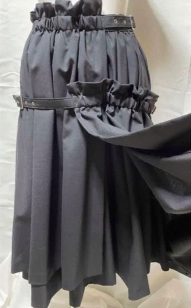 Comme des Garcons COMME des GARCONS Vintage Tie-Waist Skirt Size US 26 / EU 42 - 1 Thumbnail