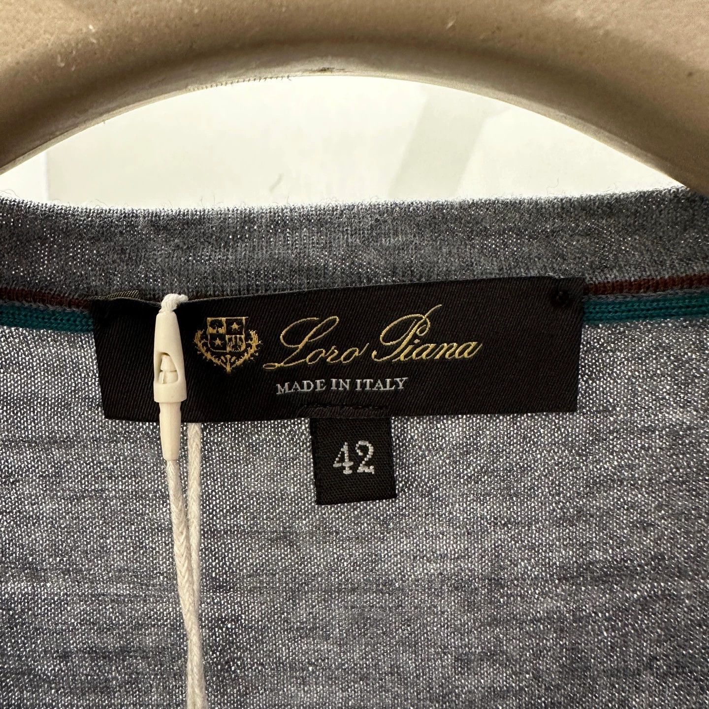 Loro Piana Loro Piana may534 Solid Wool Sweater 42 Size M / US 6-8 / IT 42-44 - 3 Thumbnail