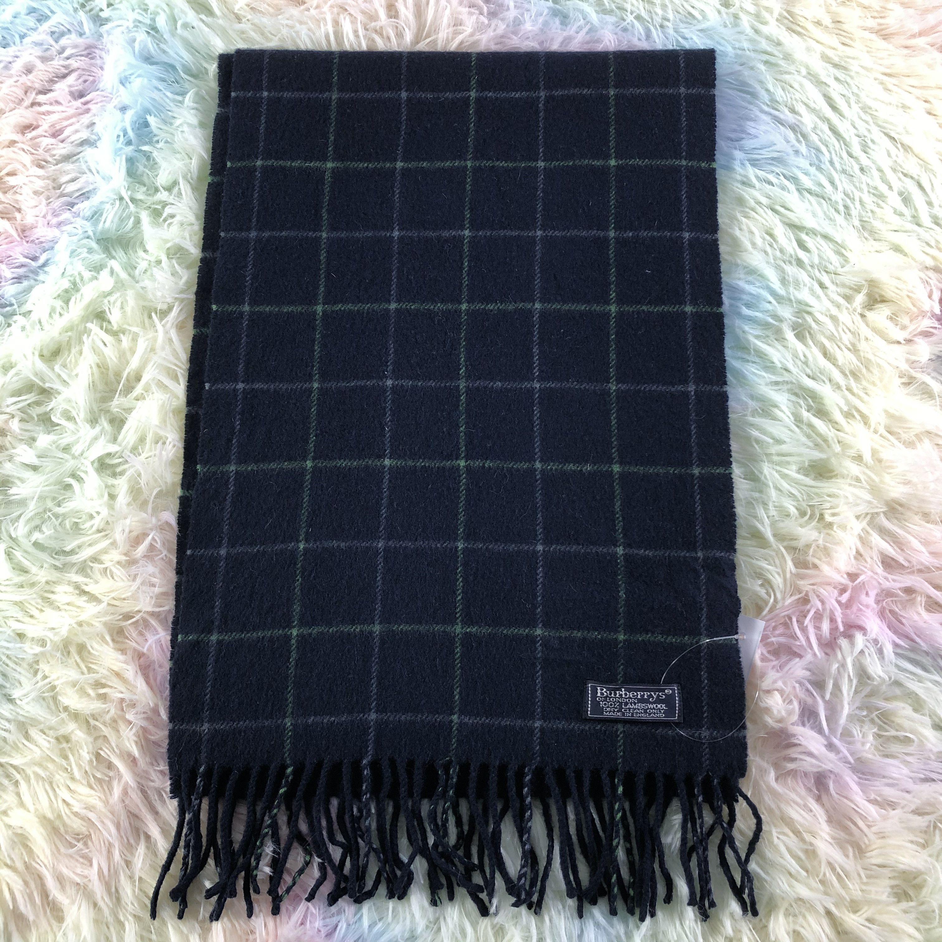 Burberry × Vintage Burberry Scarf / Muffler / Neckwear - KM392 Size ONE SIZE - 2 Thumbnail